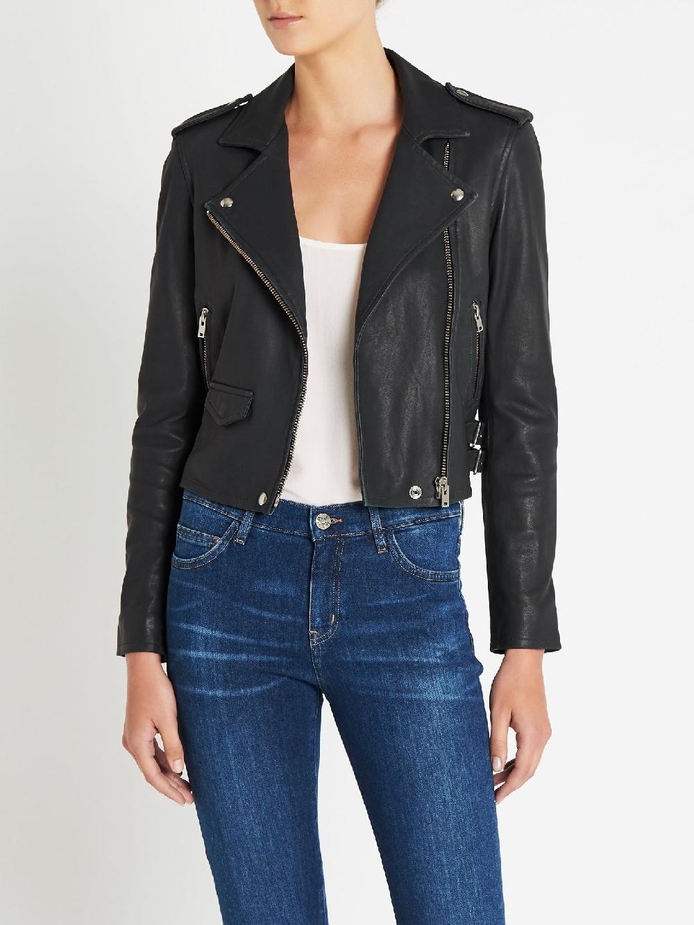 C & M Camilla And Marc Ashville Leather Jacket