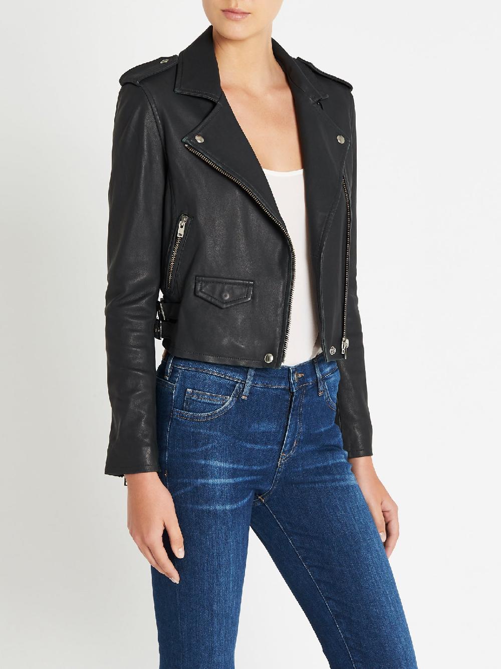C & M Camilla And Marc Ashville Leather Jacket