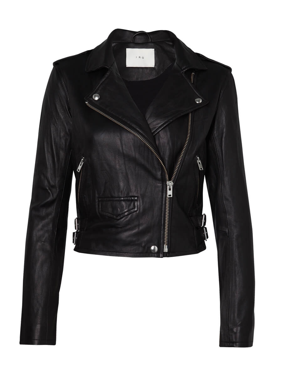 c & m camilla and marc Ashville Leather Moto Jacket