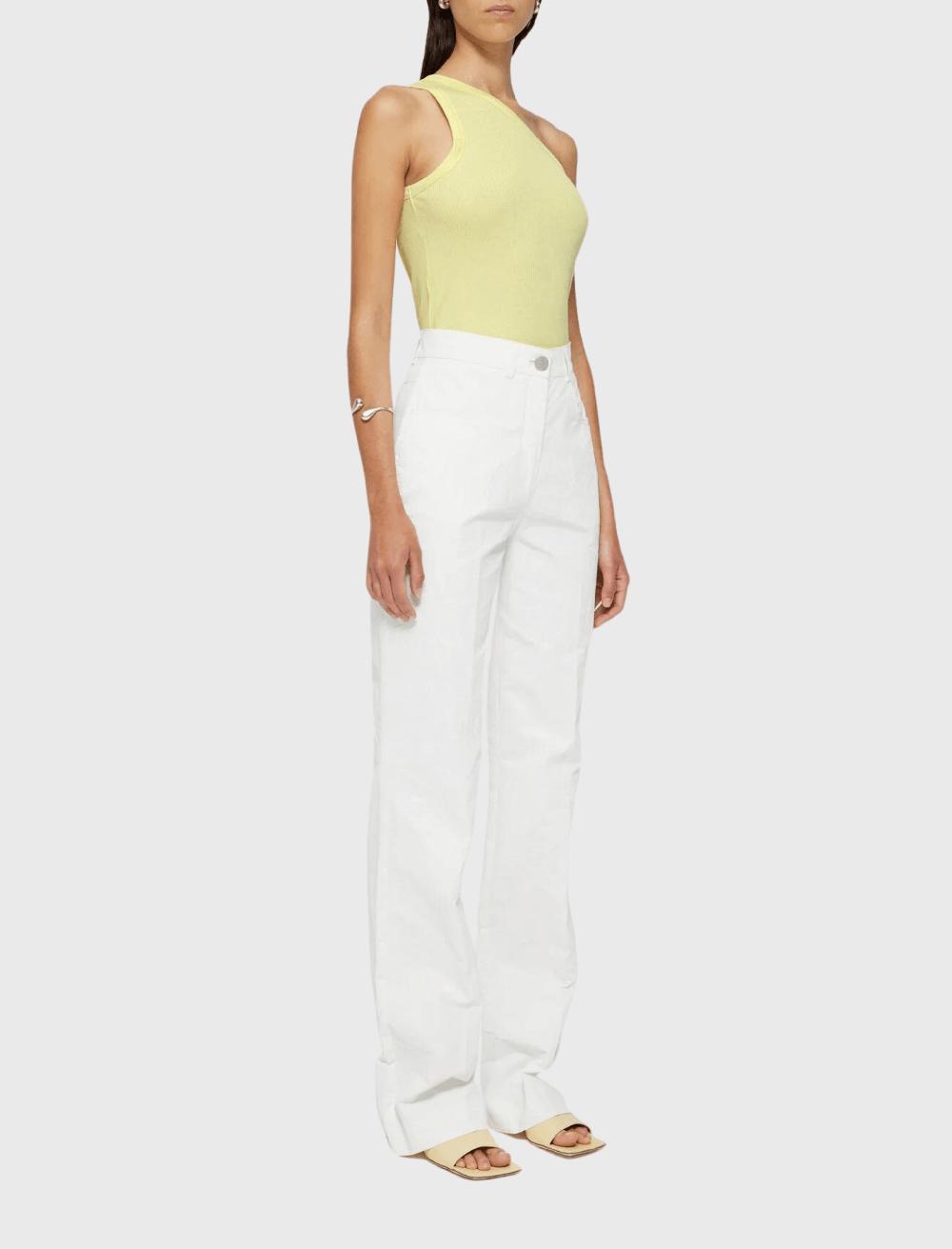 C & M Camilla And Marc Asymmetrical Rib Top