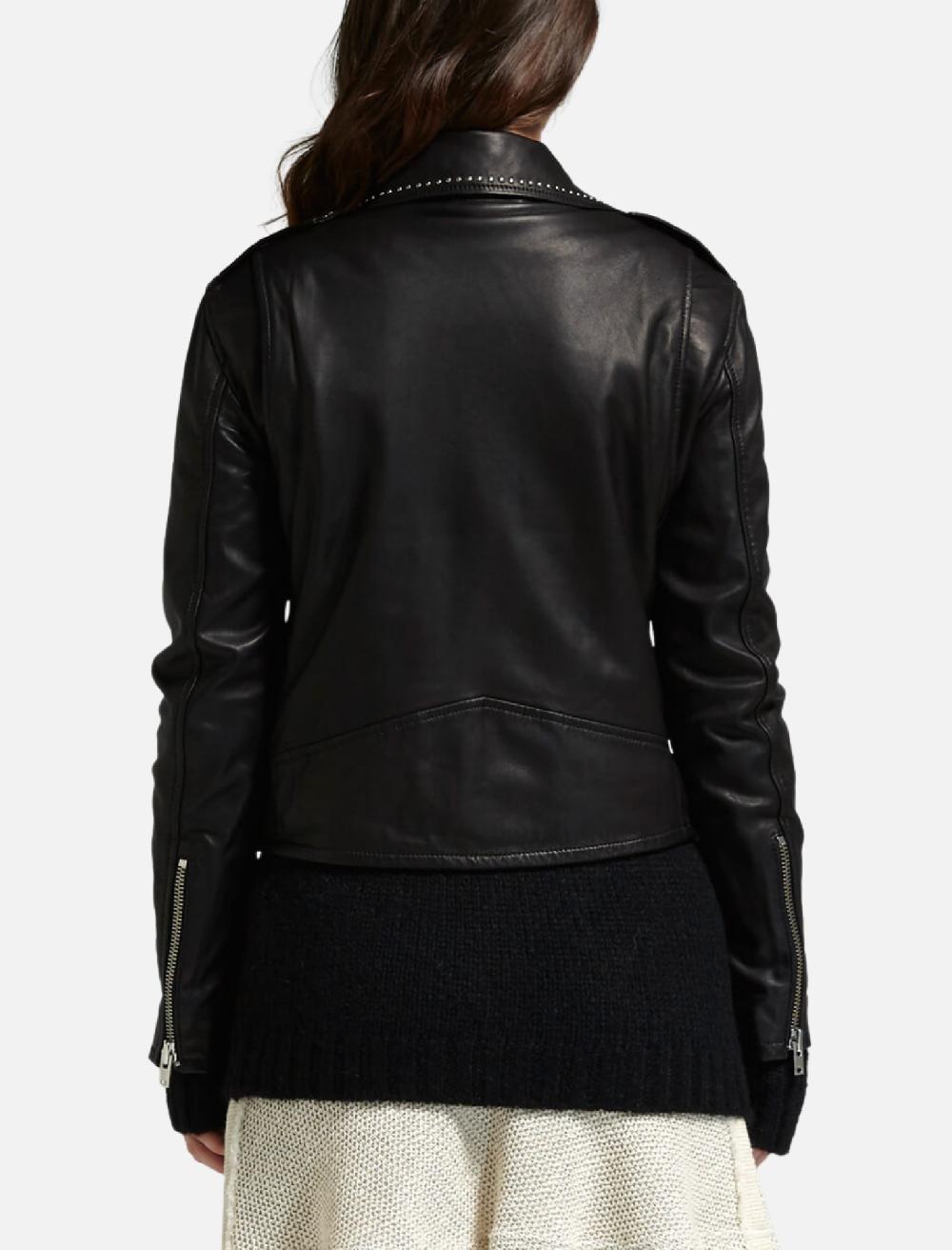 C & M Camilla And Marc Blondie Stud Leather Jacket