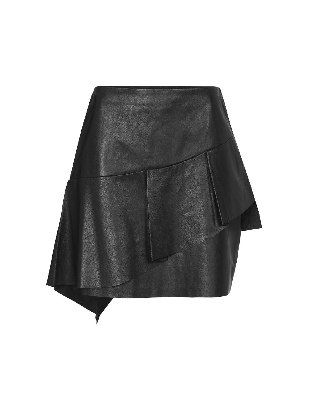 c & m camilla and marc Botan Short Leather Skirt