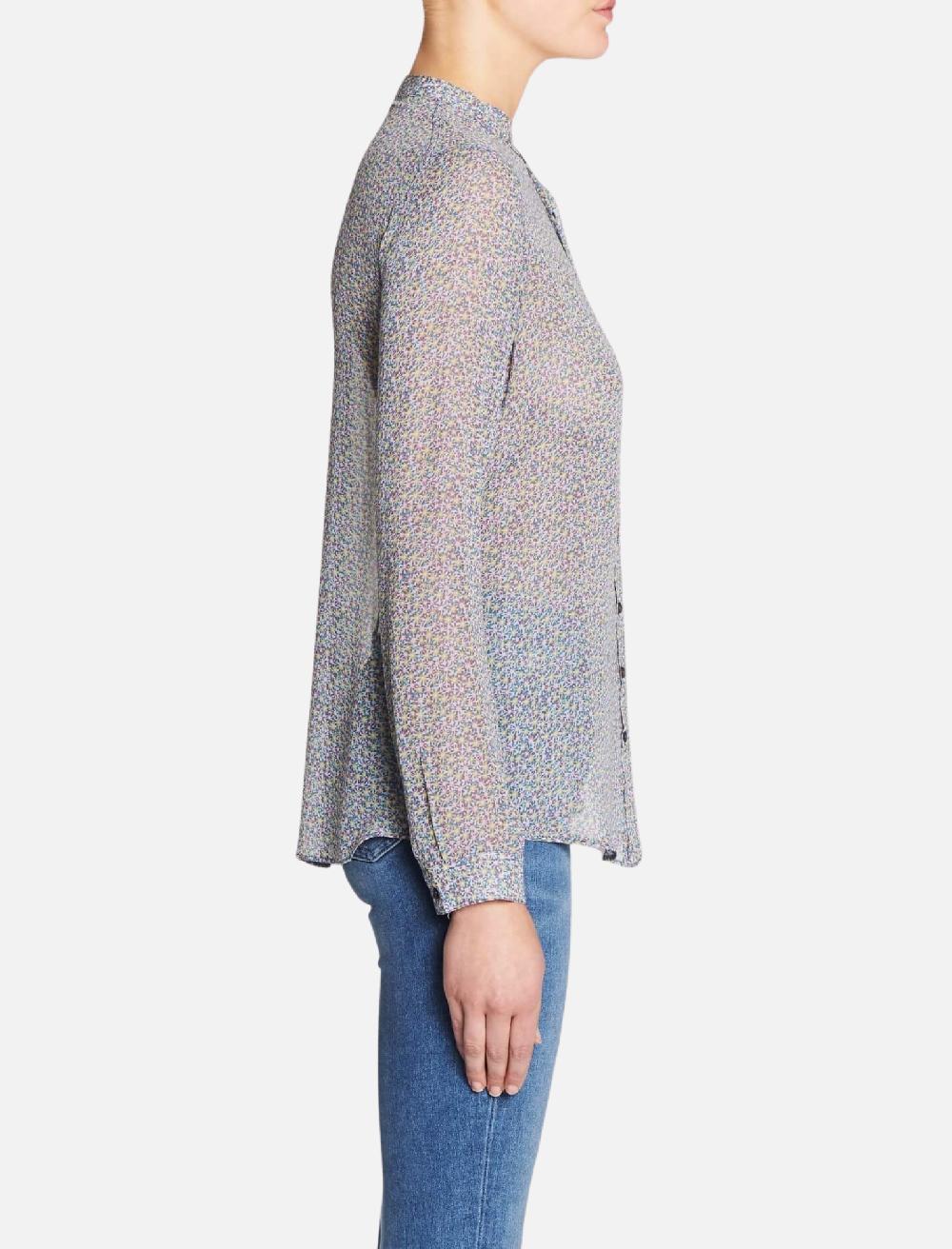 C & M Camilla And Marc Collarless Evelyn Shirt