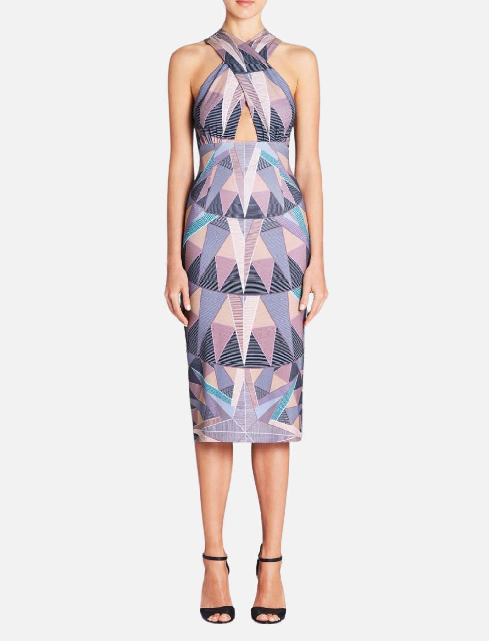 C & M Camilla And Marc Compass Cross Front Dress