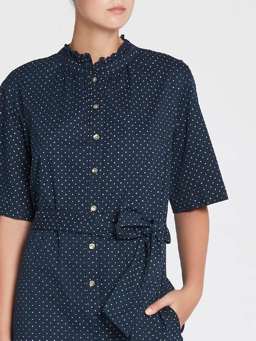 C & M Camilla And Marc Dahlia Dot Twill Jumpsuit