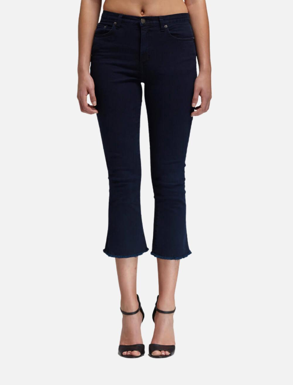 C & M Camilla And Marc Denim Crop Flare Jean