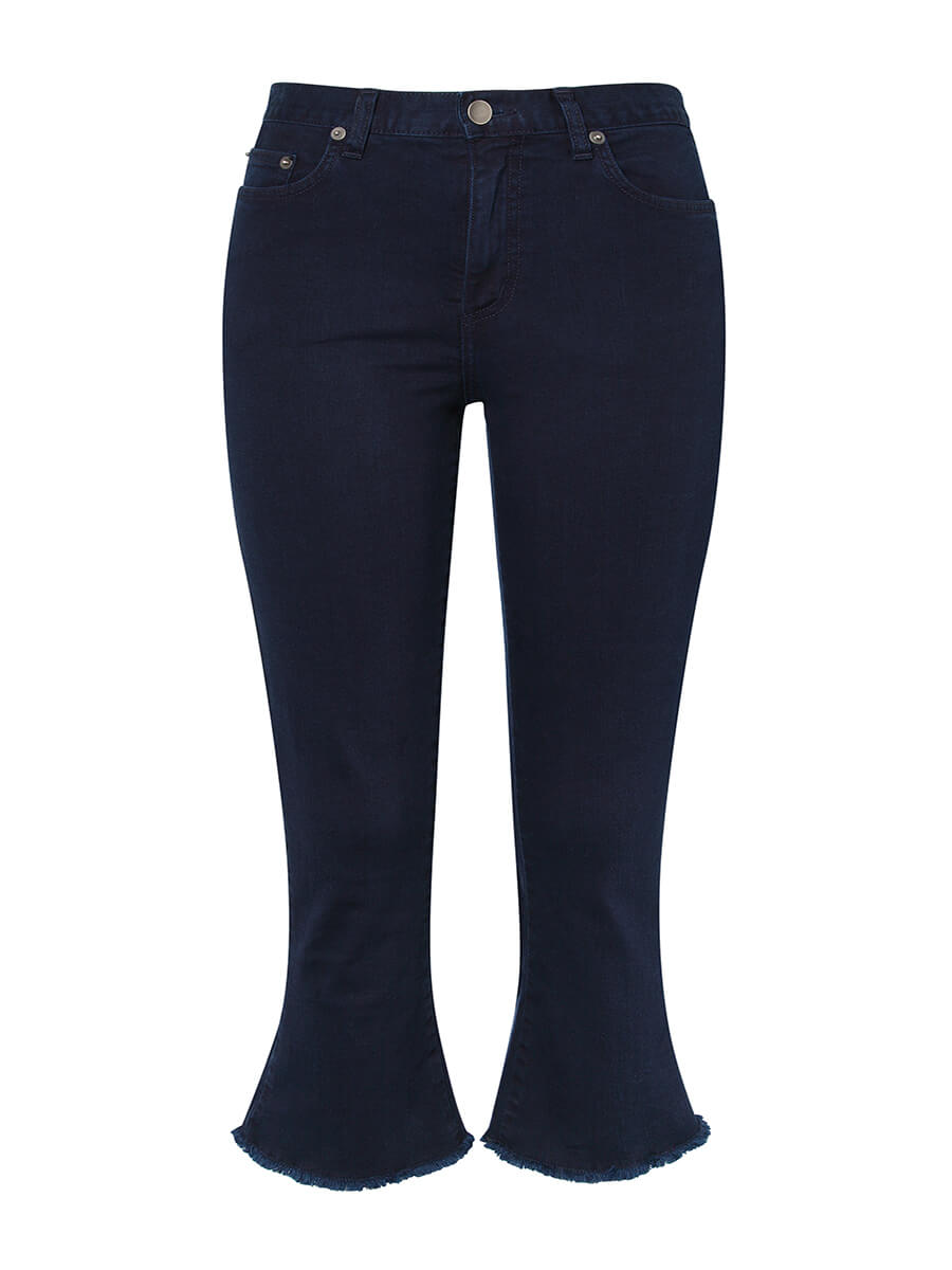 c & m camilla and marc Denim Crop Flare Jean