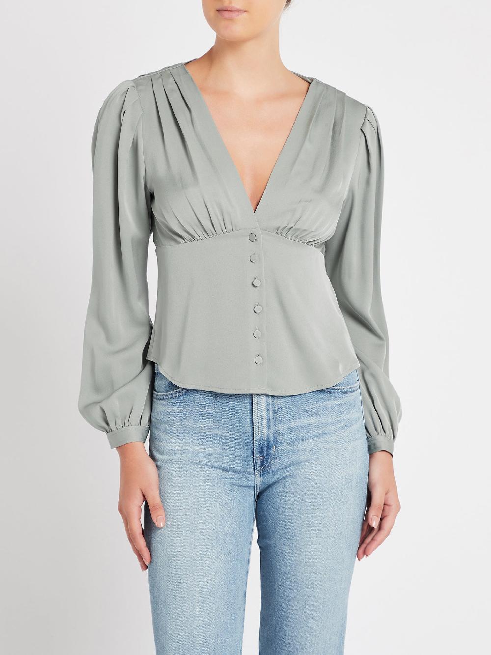 C & M Camilla And Marc Empire Pleat Top