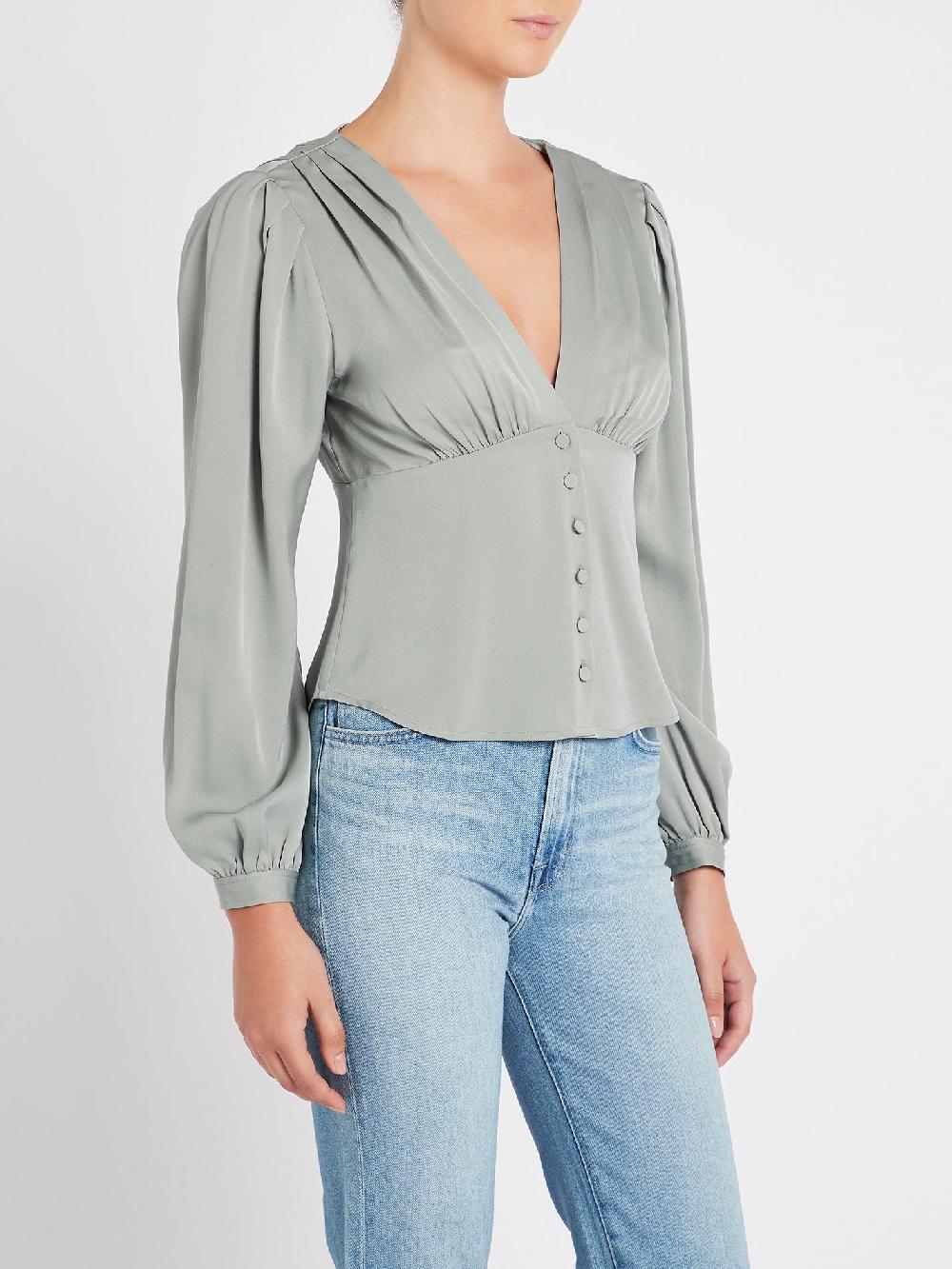 C & M Camilla And Marc Empire Pleat Top