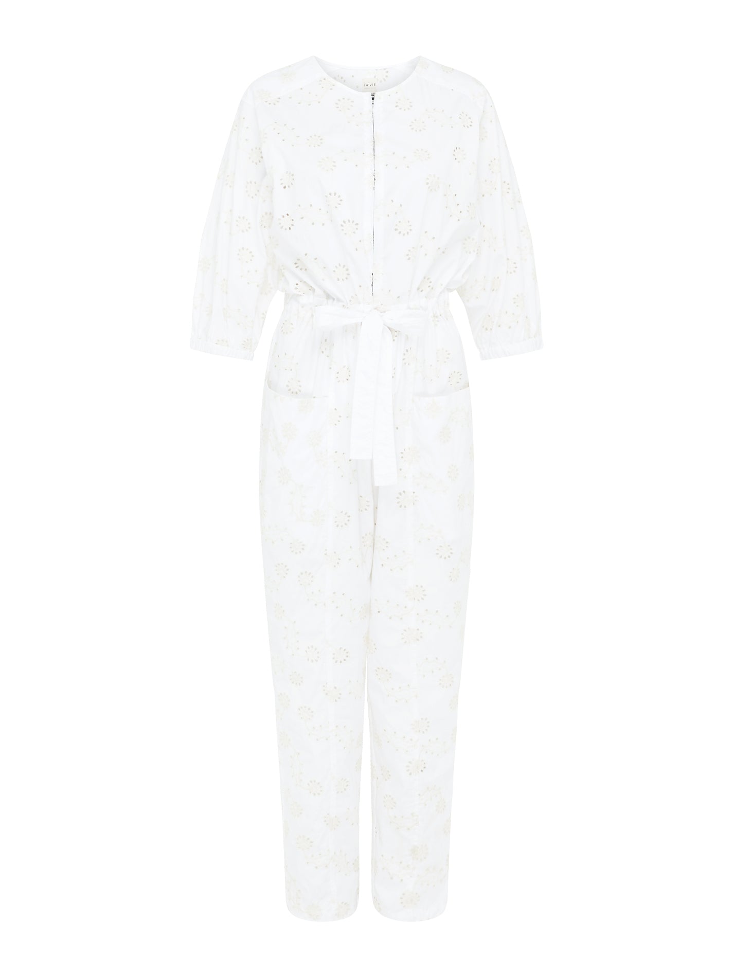 c & m camilla and marc Eyelet Poplin Jumpsuit