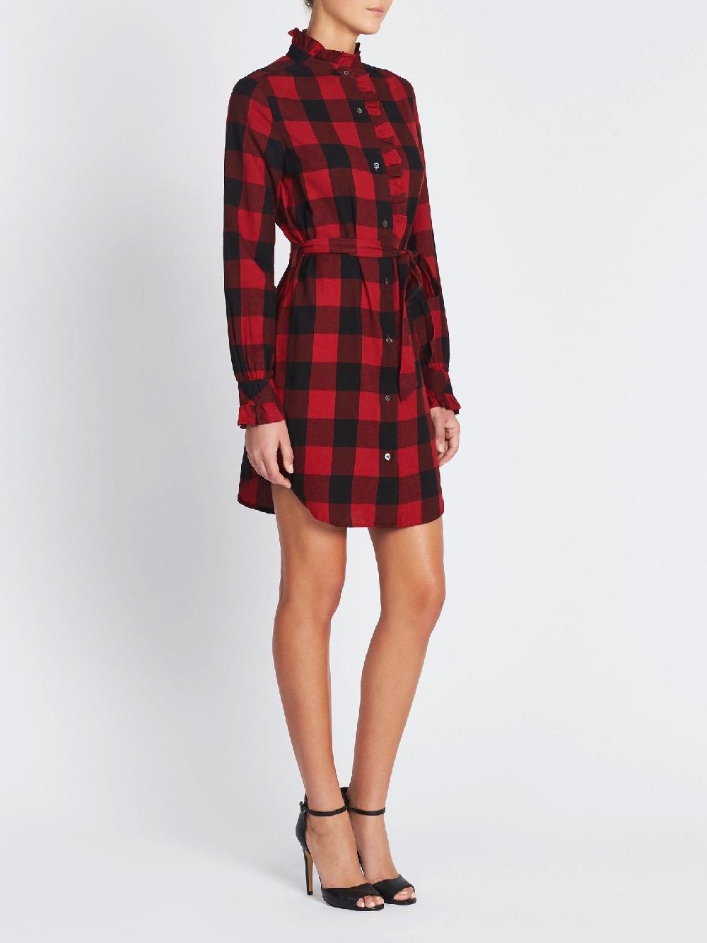 C & M Camilla And Marc Flannel Check Dress