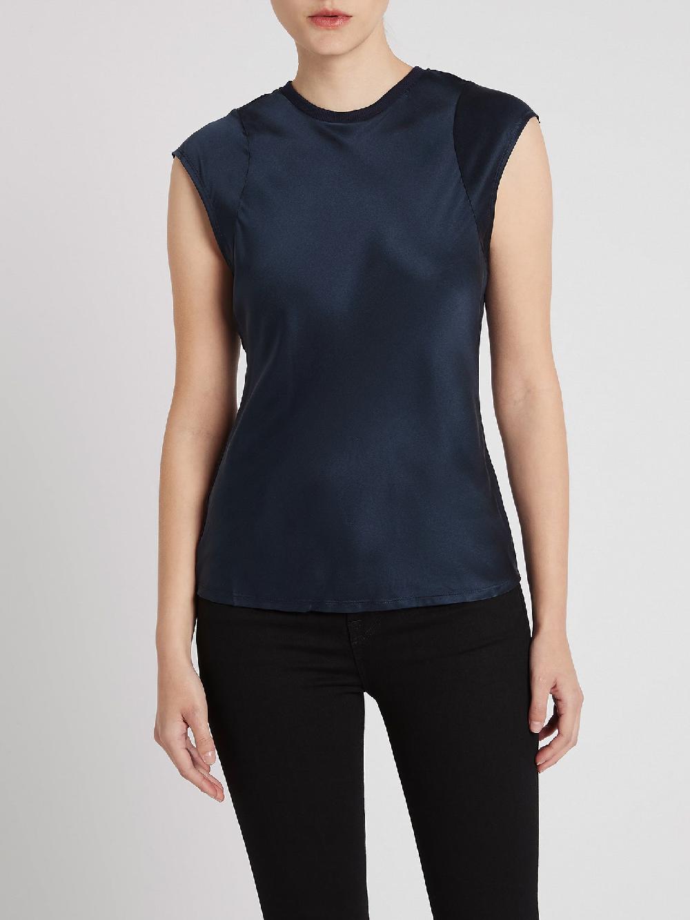 C & M Camilla And Marc Frayed Sleeveless Top