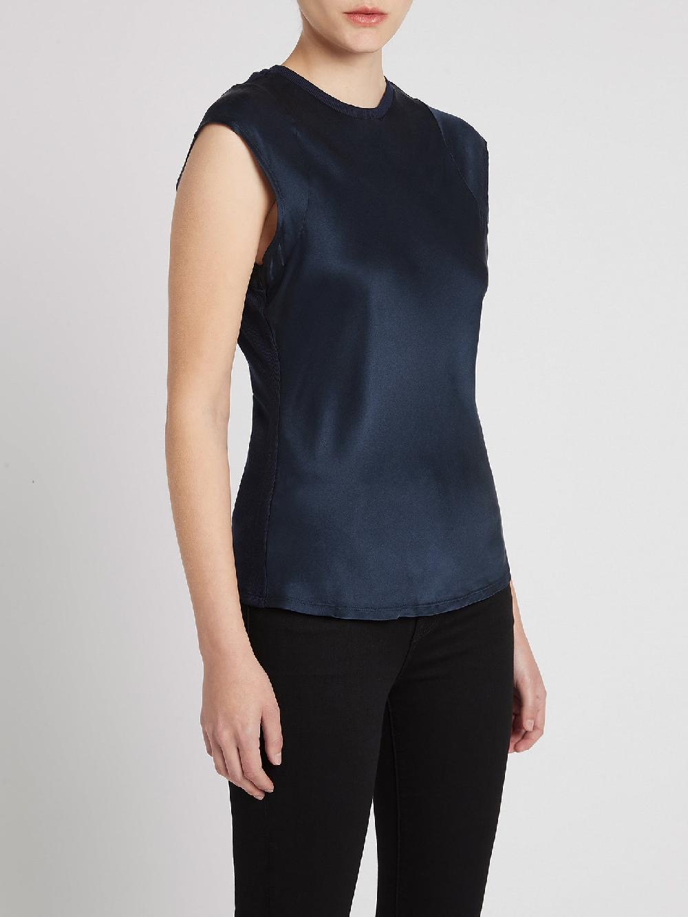 C & M Camilla And Marc Frayed Sleeveless Top