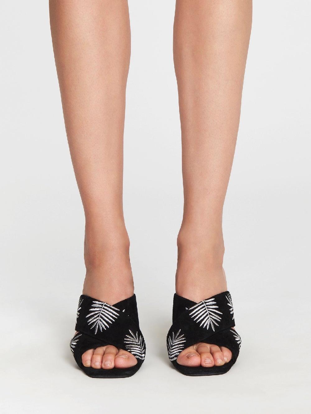 C & M Camilla And Marc Ginny Embroidery Mule