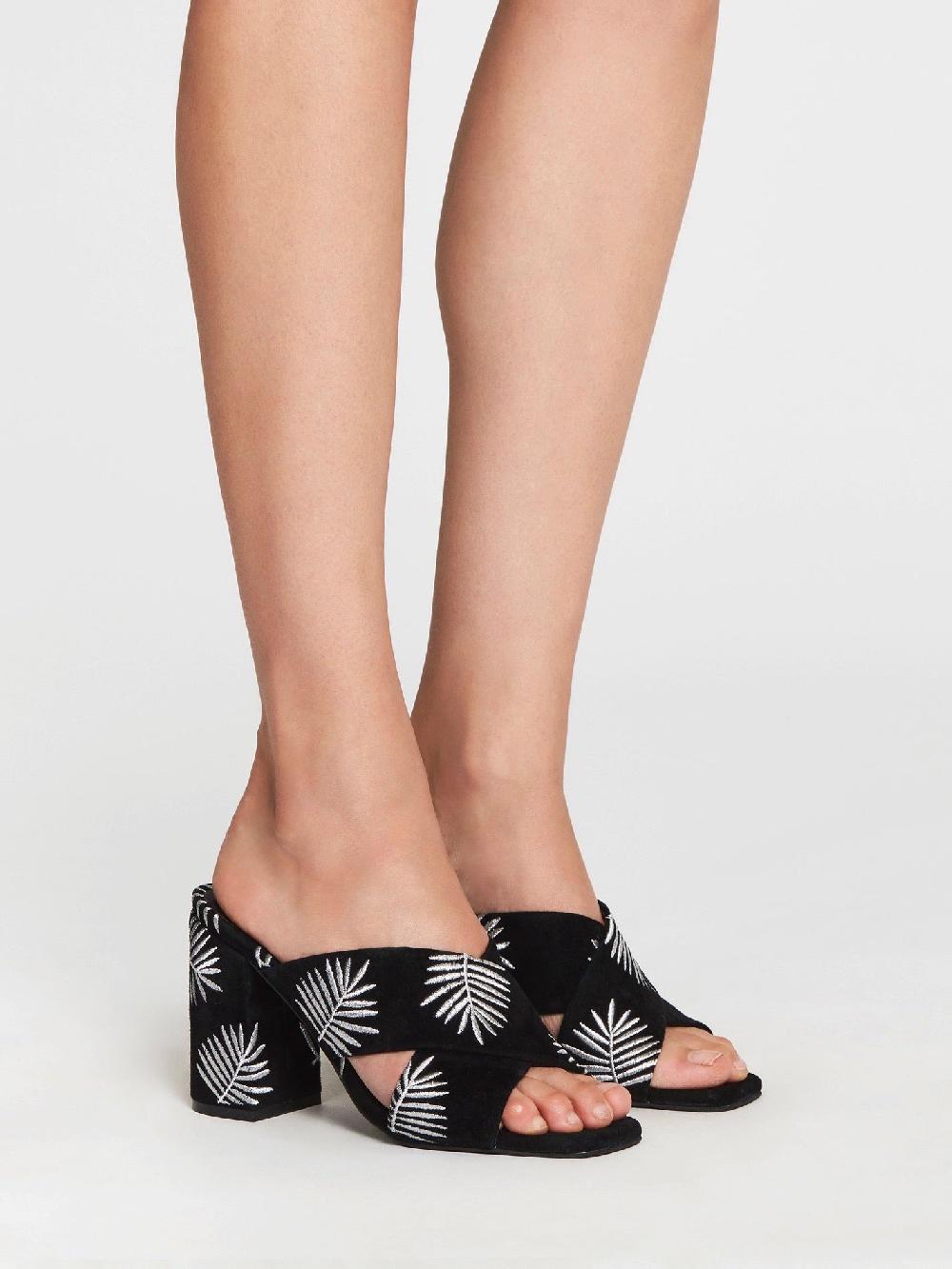 C & M Camilla And Marc Ginny Embroidery Mule