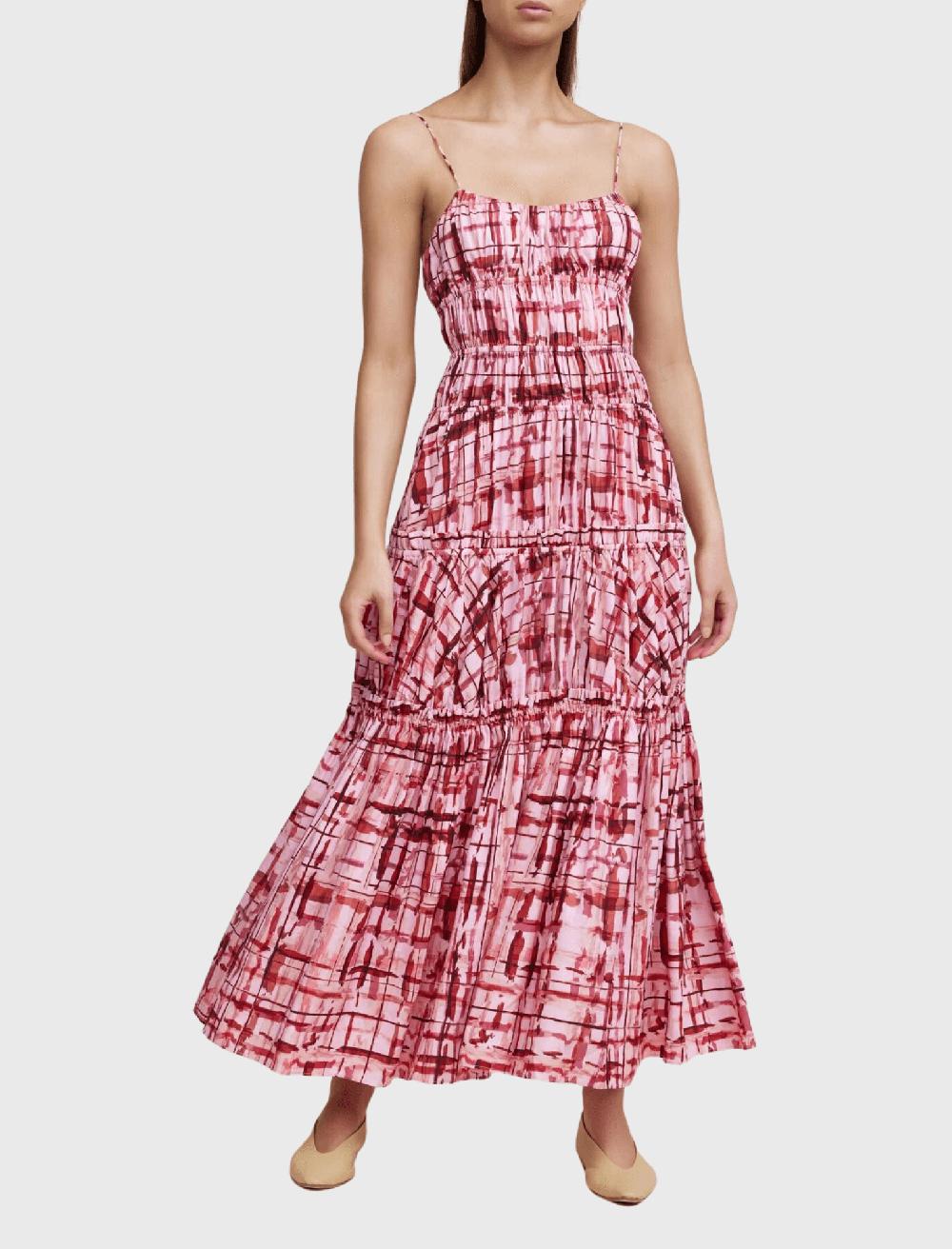 C & M Camilla And Marc Hansen Strappy Midi Dress