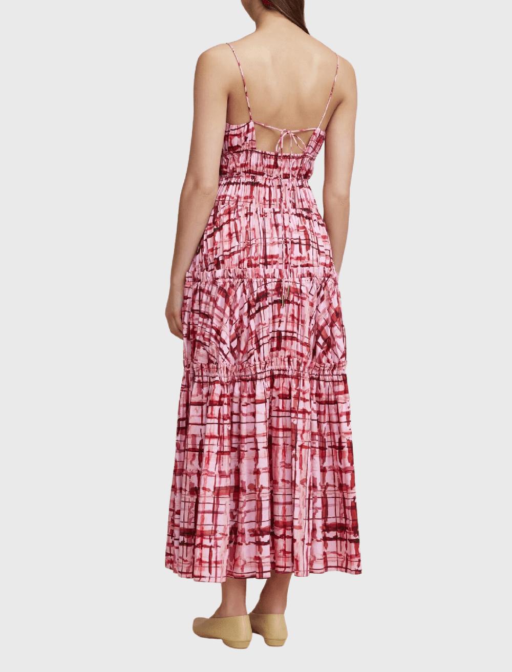 C & M Camilla And Marc Hansen Strappy Midi Dress
