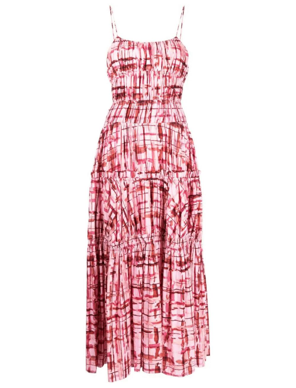 c & m camilla and marc Hansen Strappy Midi Dress