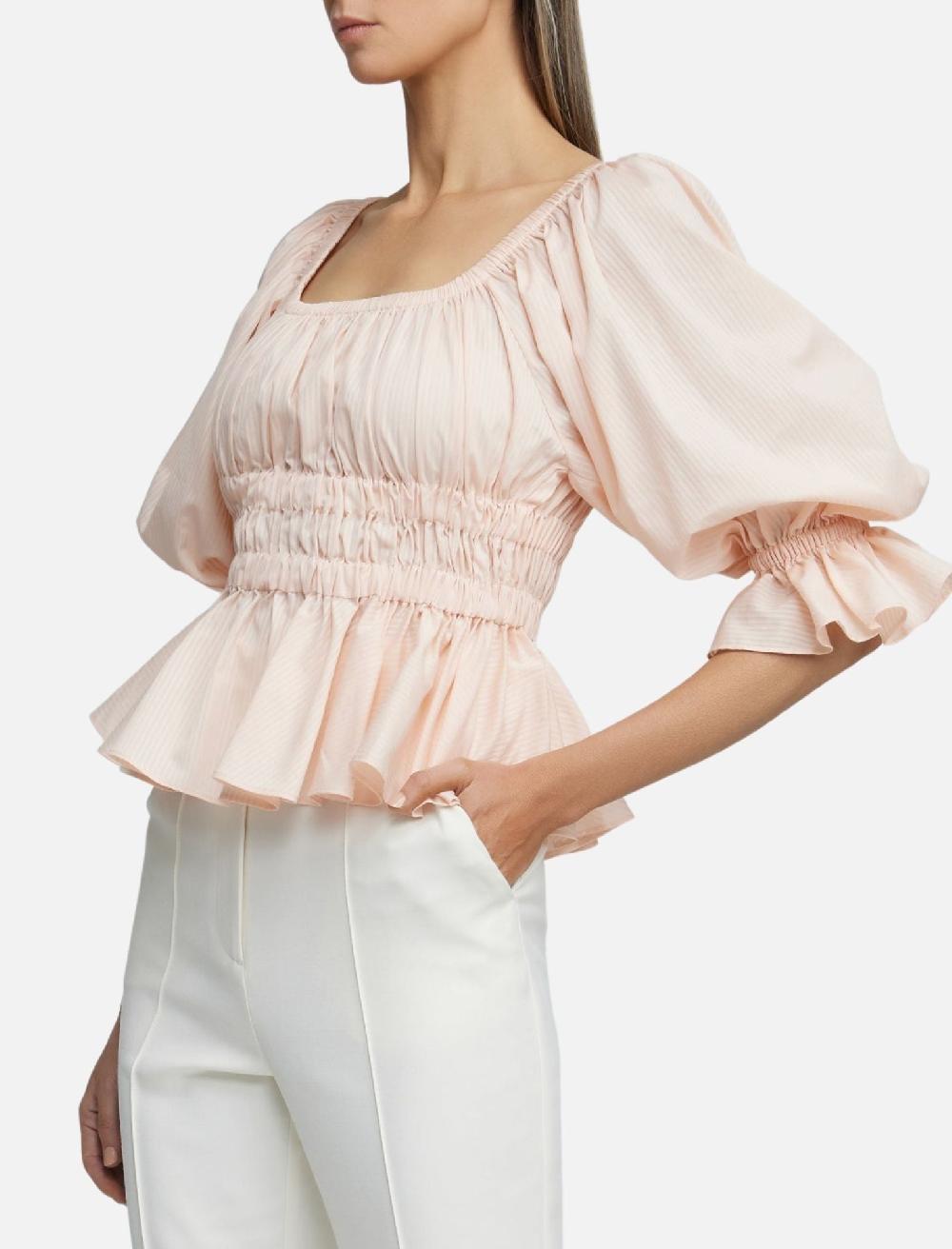 C & M Camilla And Marc Harberton Peplum Top