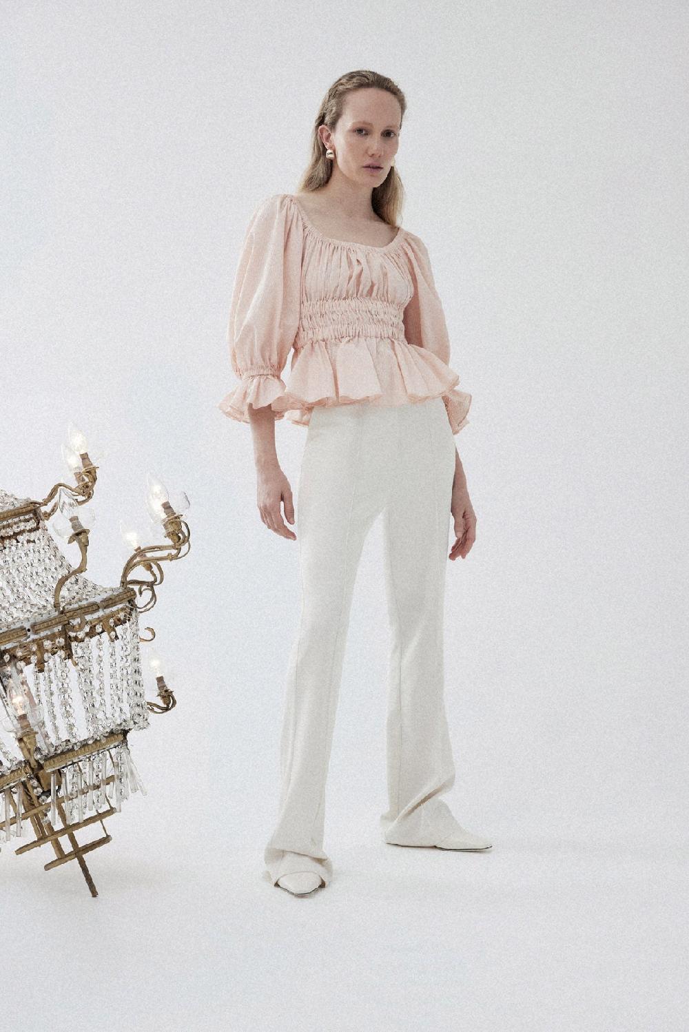 C & M Camilla And Marc Harberton Peplum Top