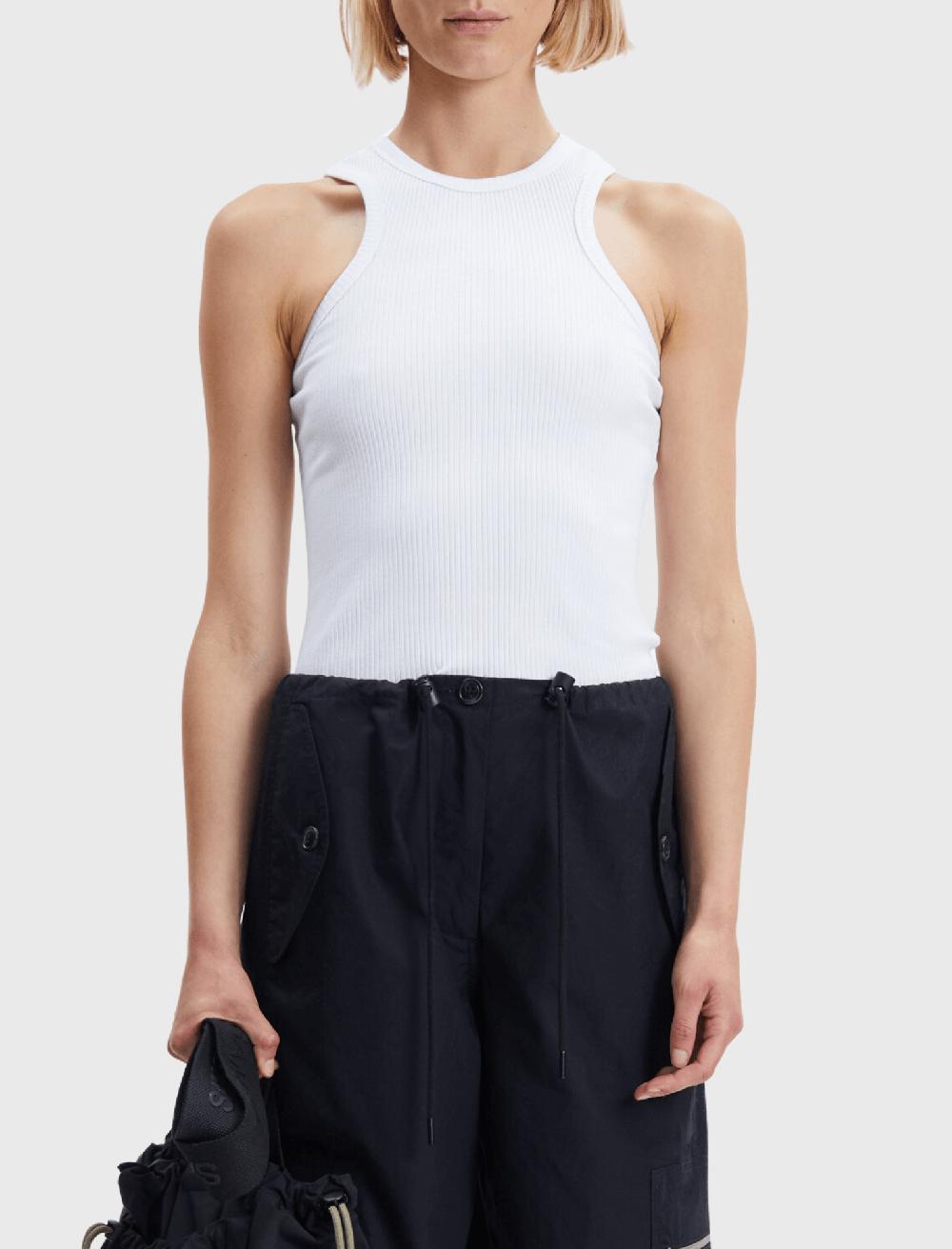 C & M Camilla And Marc Helene Ribbed Tank