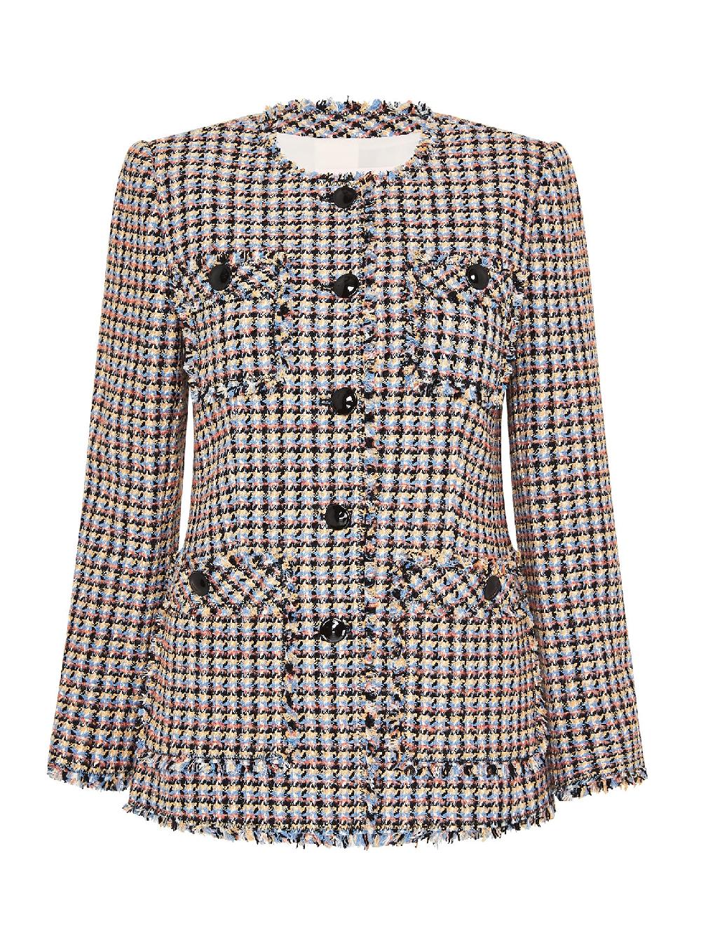 c & m camilla and marc Houndstooth Tweed Jacket