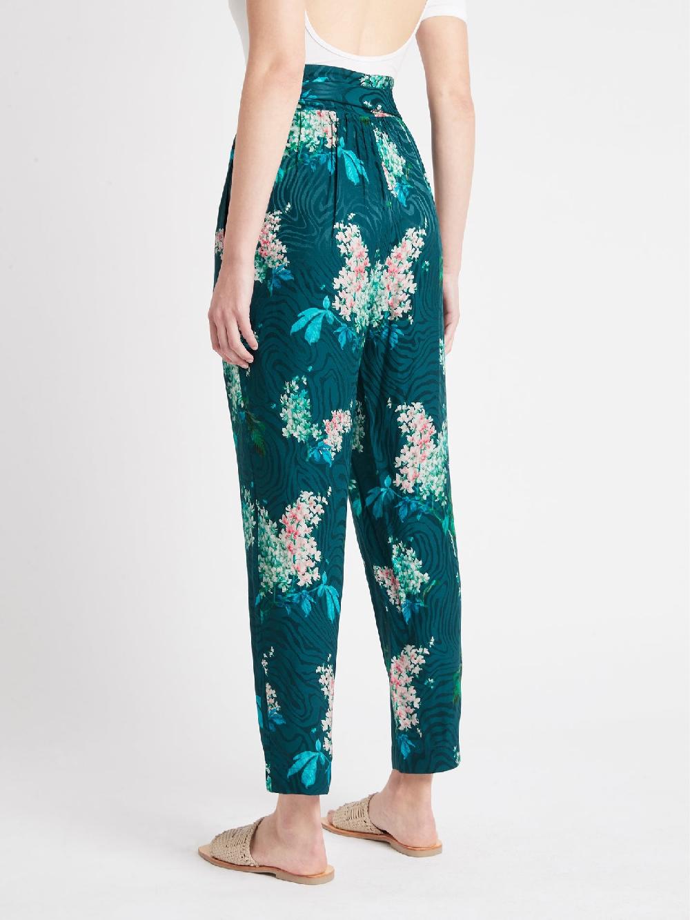 C & M Camilla And Marc Hydrangea Floral Tie Pant