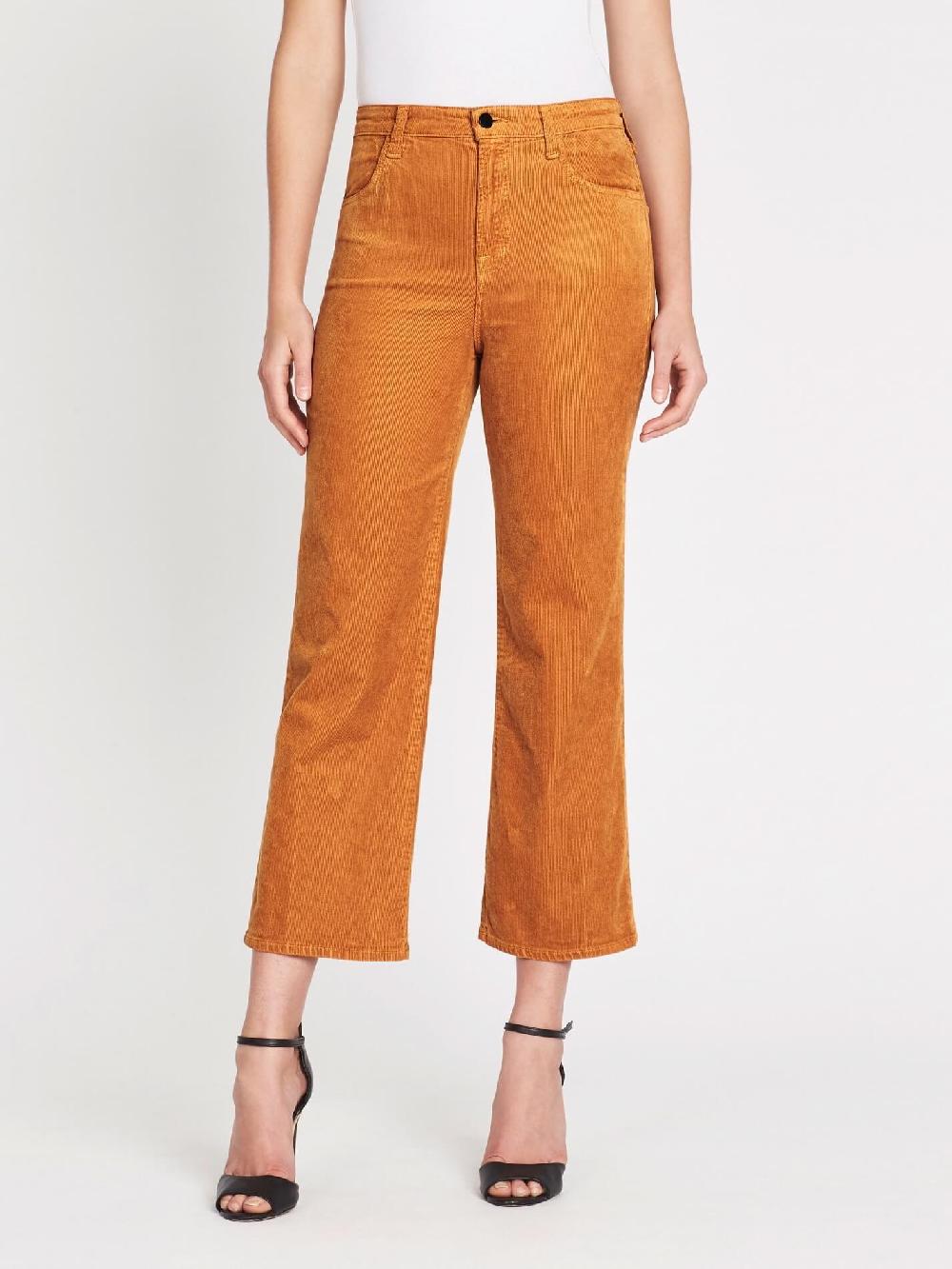 C & M Camilla And Marc Joan High Rise Crop Cord Pant