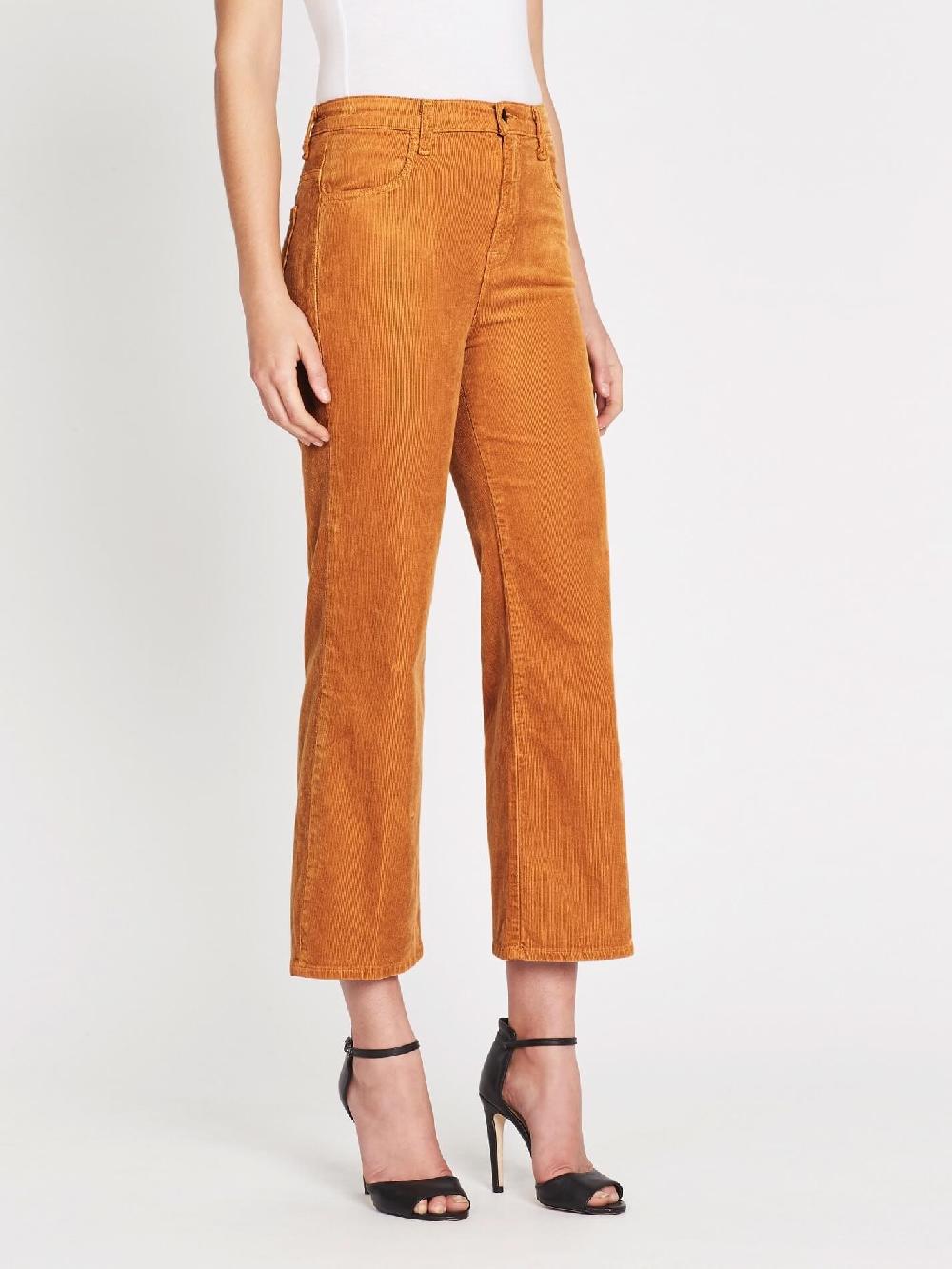 C & M Camilla And Marc Joan High Rise Crop Cord Pant