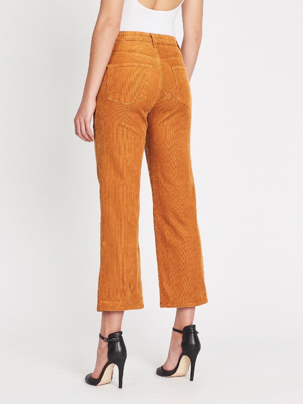 C & M Camilla And Marc Joan High Rise Crop Cord Pant