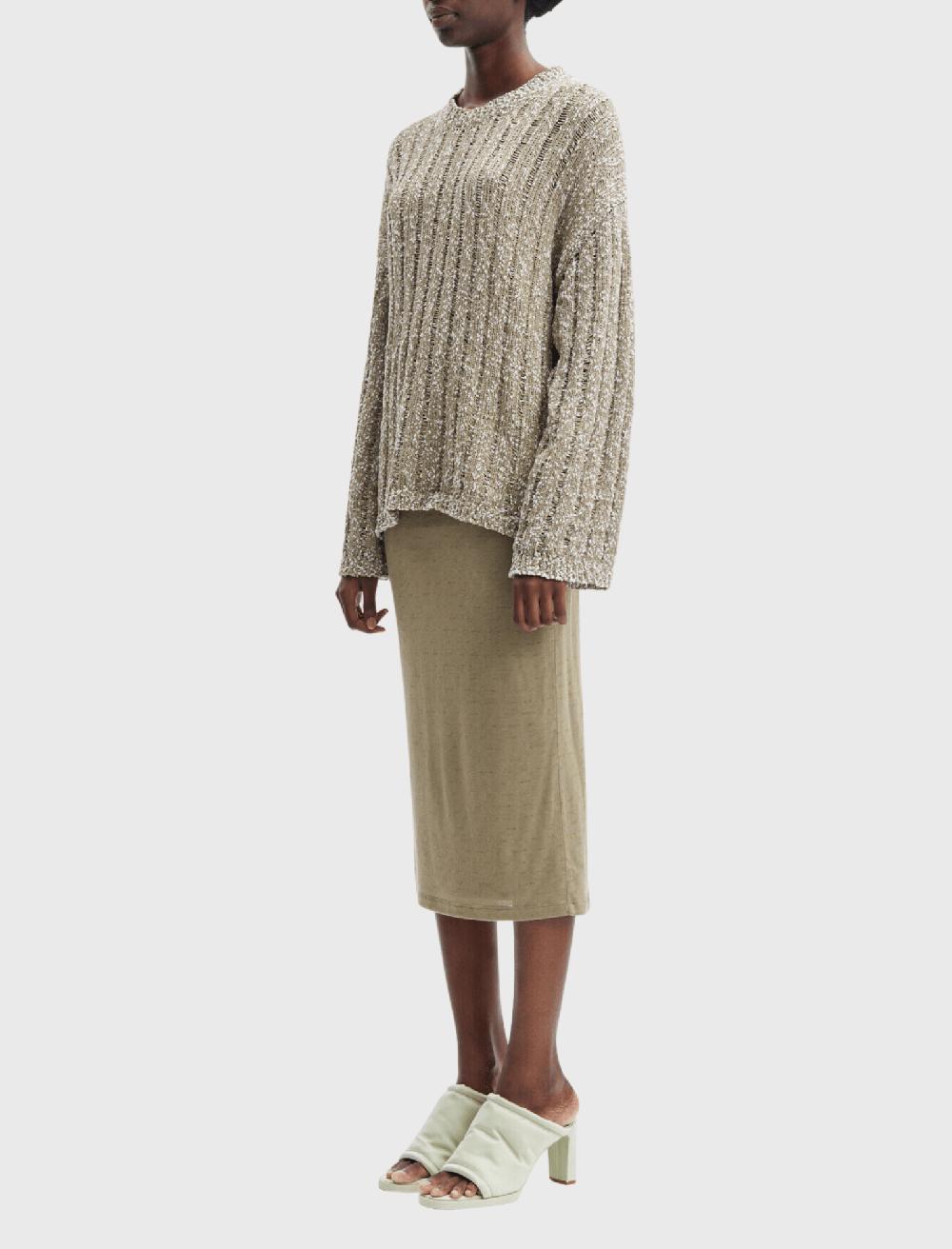 C & M Camilla And Marc Julia Crew Neck Knit Sweater