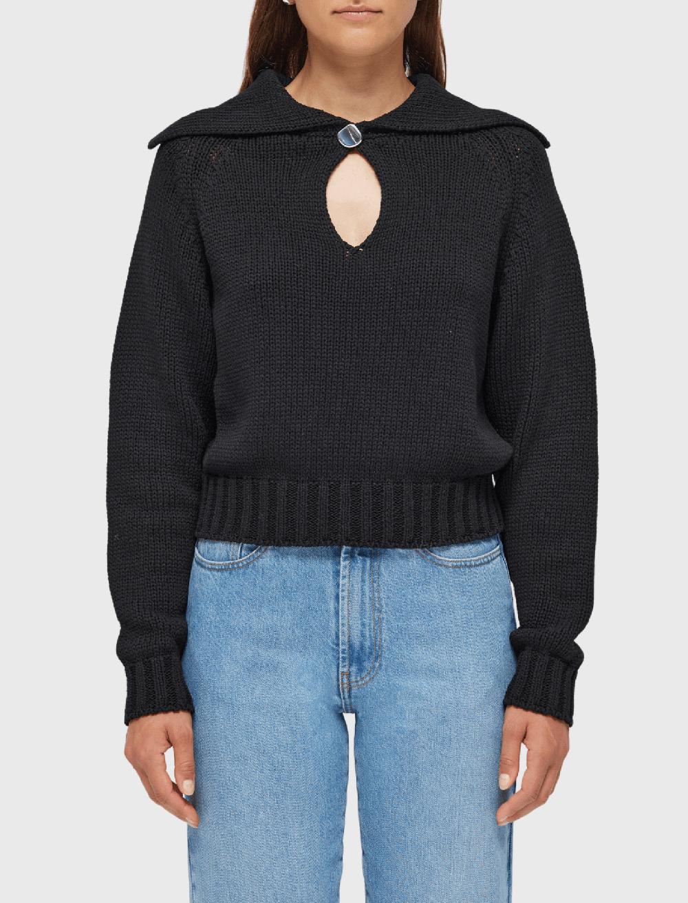 C & M Camilla And Marc Knit Polo Pullover