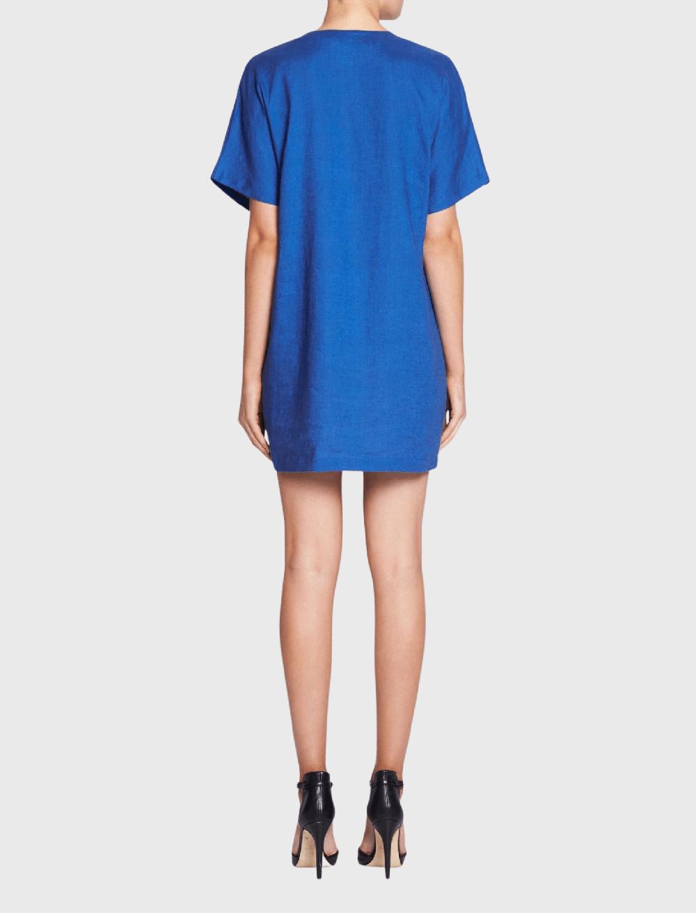 C & M Camilla And Marc Lace Up Mini Dress