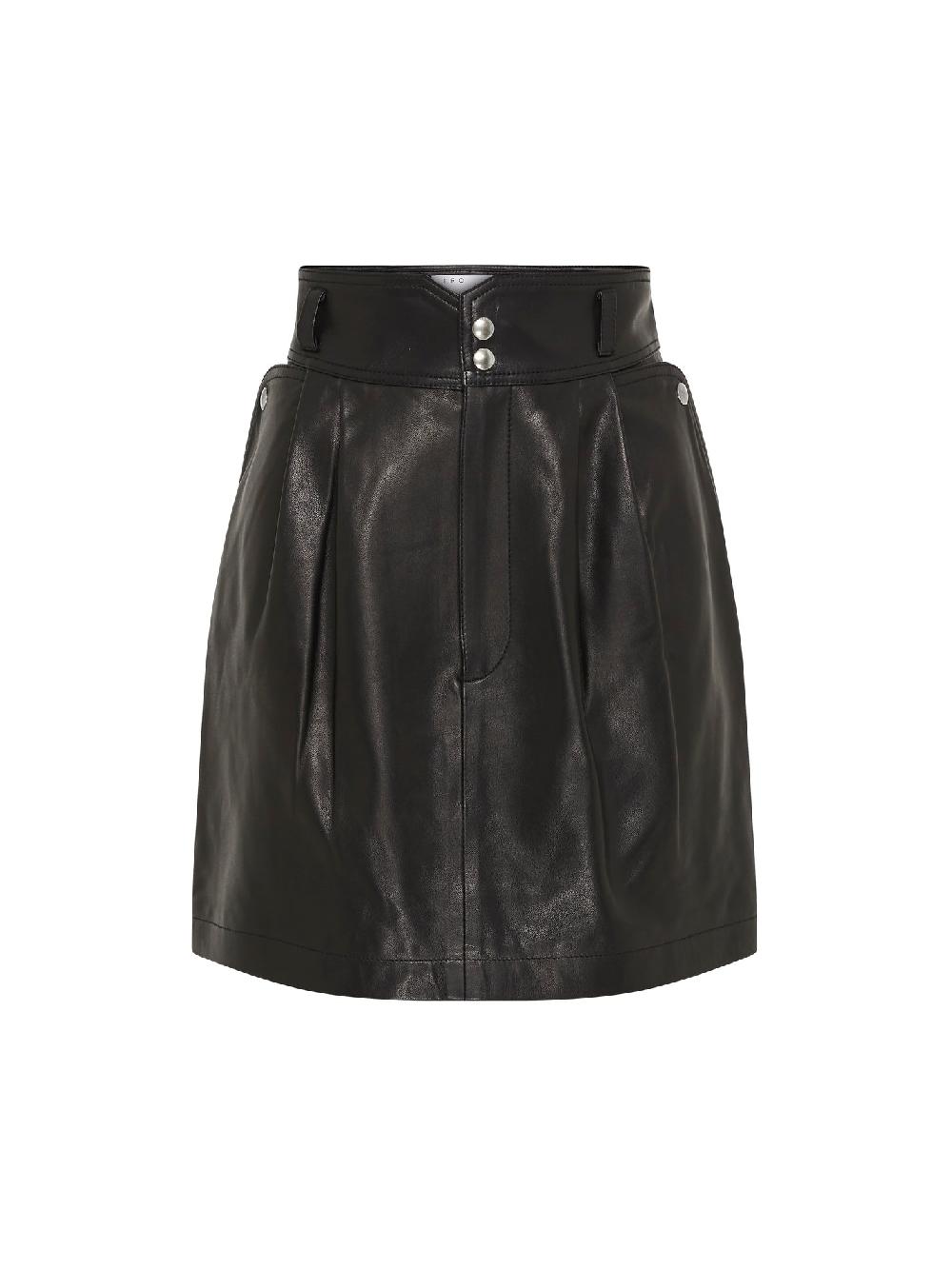 c & m camilla and marc Lalma Leather Mini Skirt