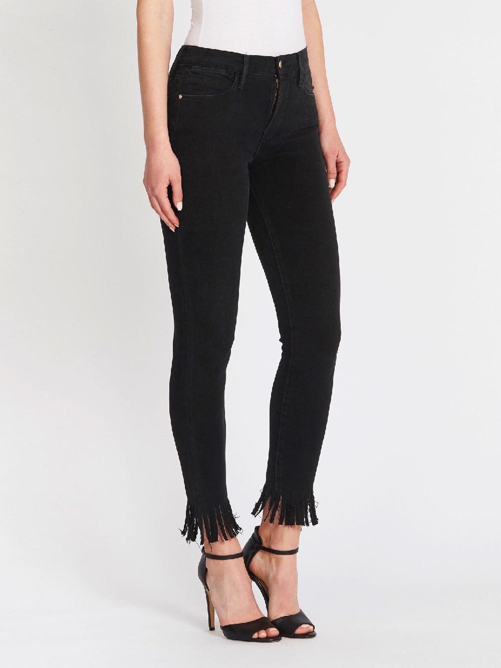C & M Camilla And Marc Le High Skinny Fringe Jean