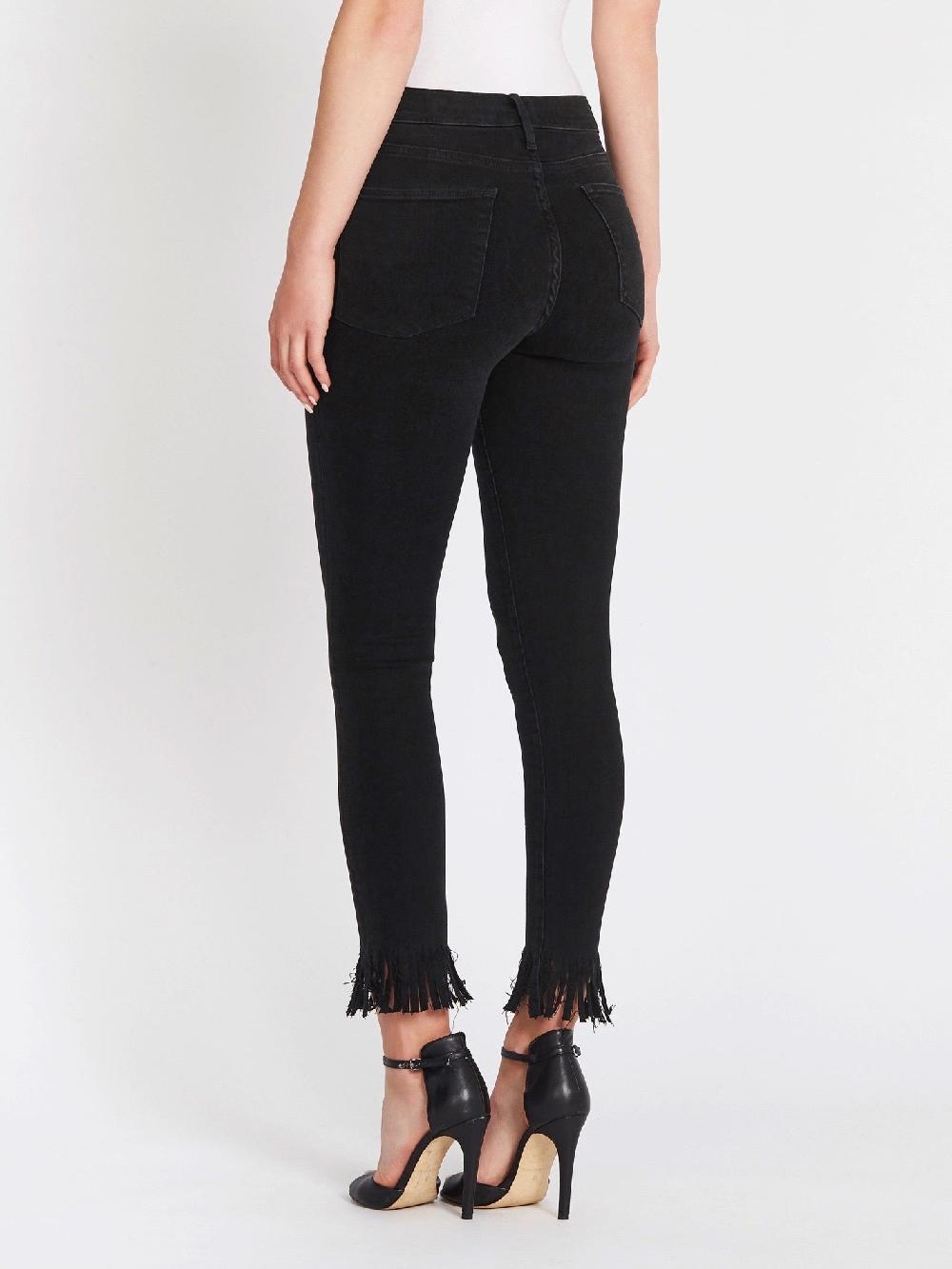 C & M Camilla And Marc Le High Skinny Fringe Jean