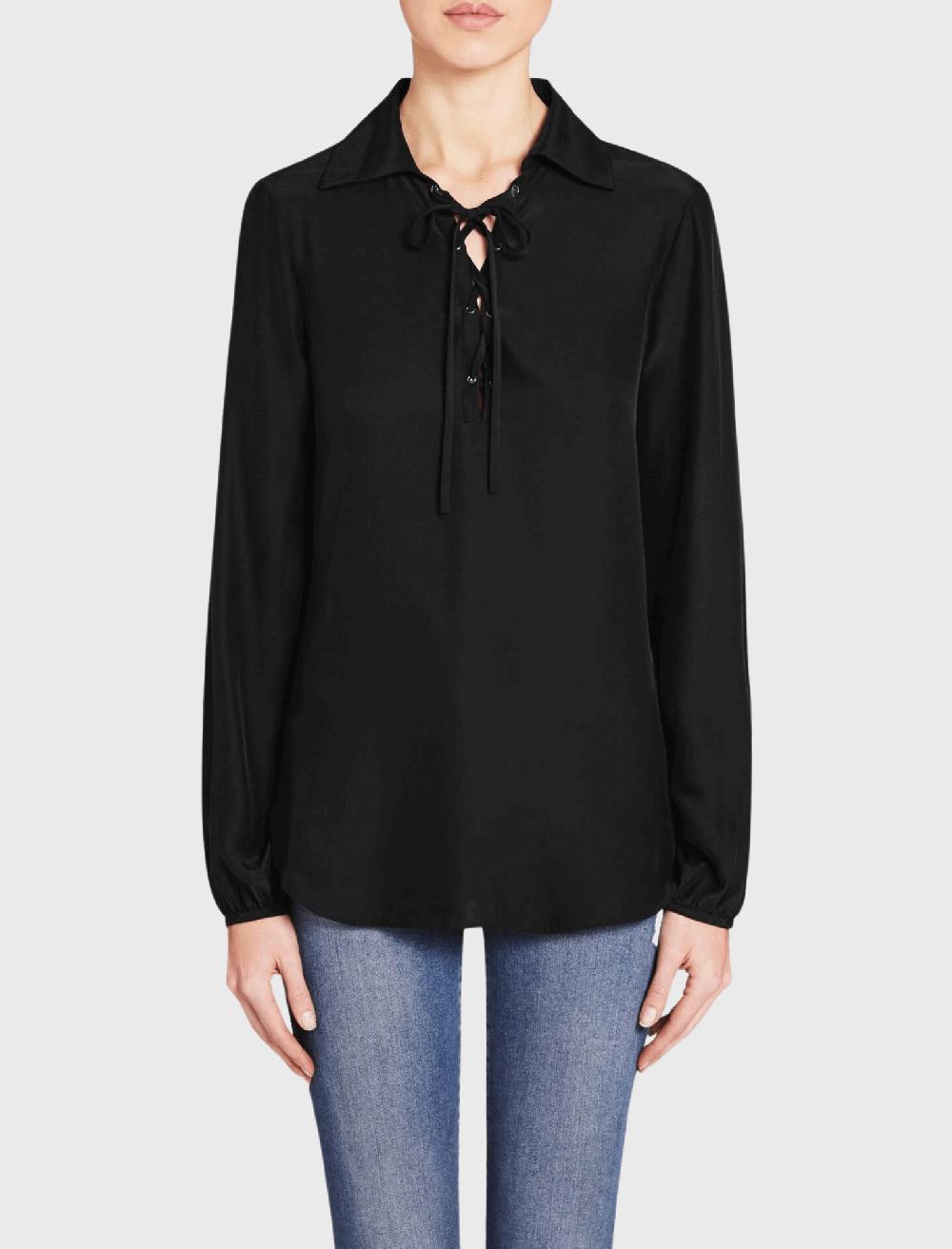 C & M Camilla And Marc Le Lace Up Blouse