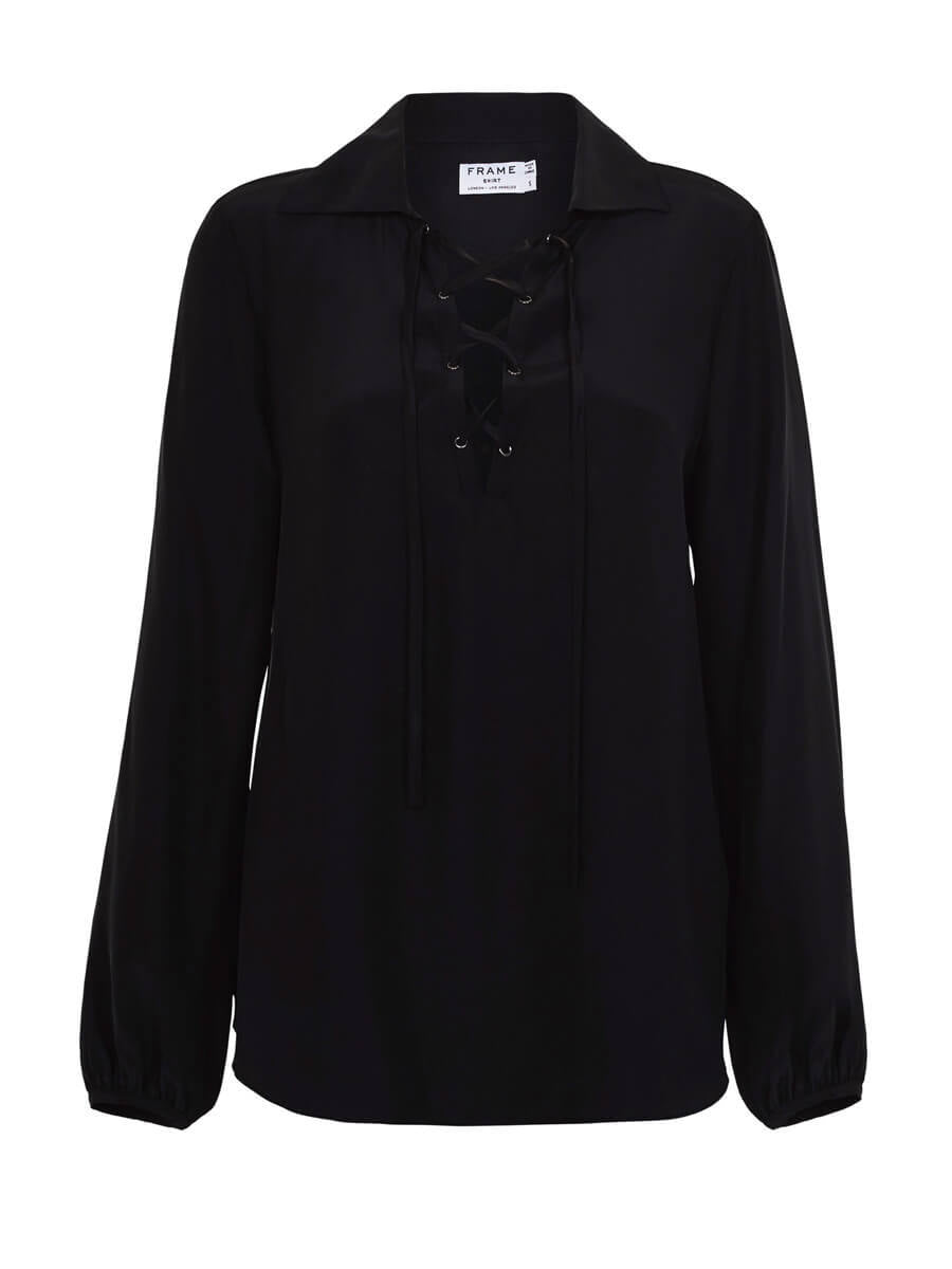 c & m camilla and marc Le Lace Up Blouse