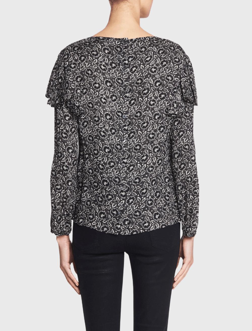 C & M Camilla And Marc Long Sleeve Sweet Briar Top