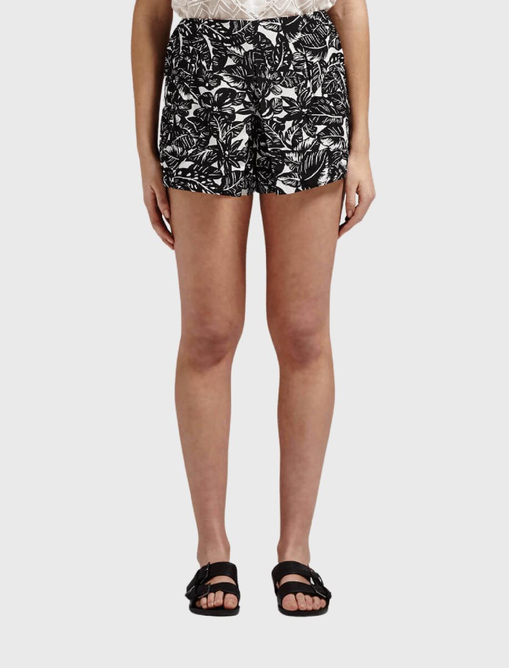 C & M Camilla And Marc Marlana Palm Print Short