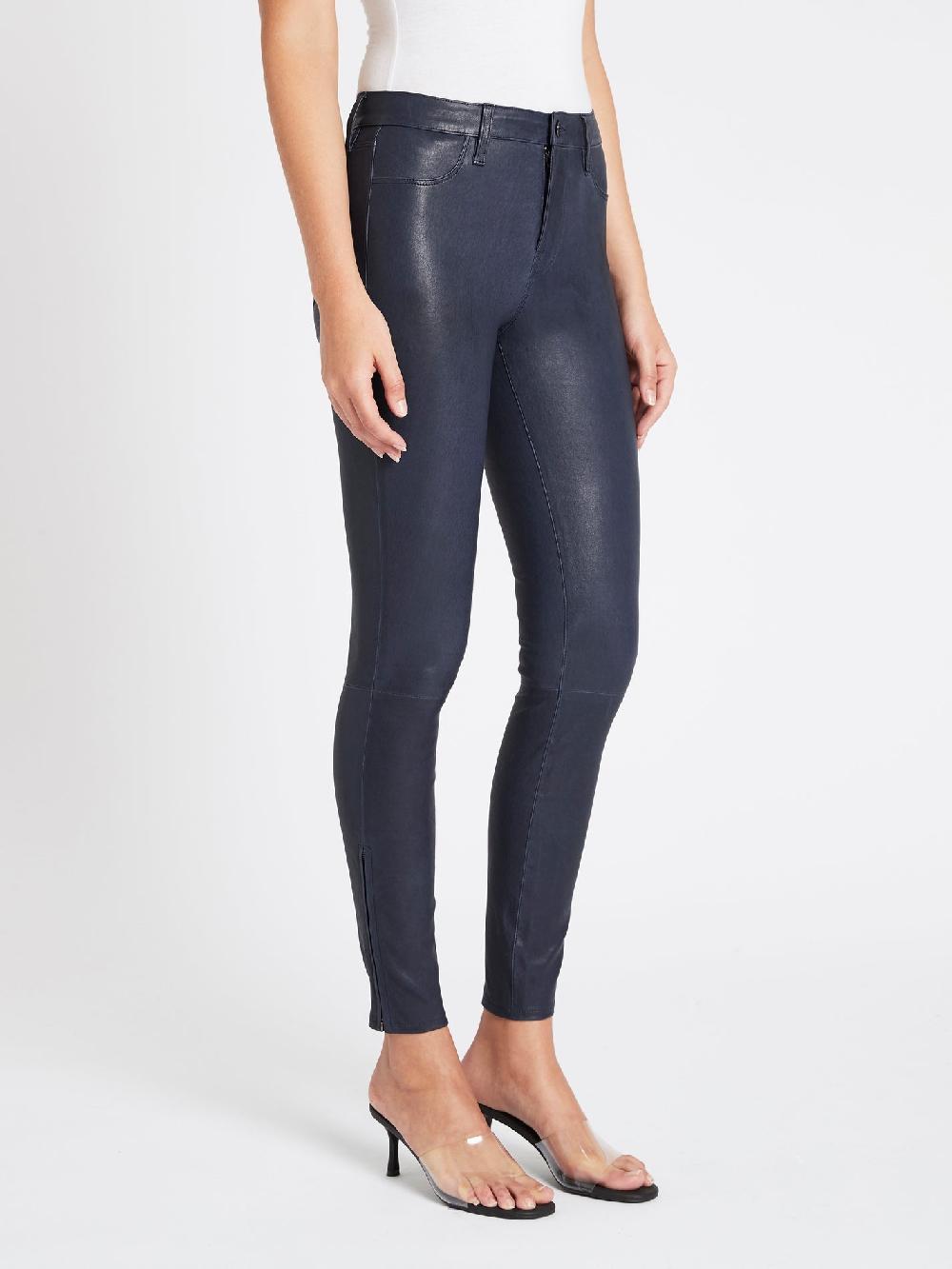 C & M Camilla And Marc Mid Rise Skinny Leather Pant