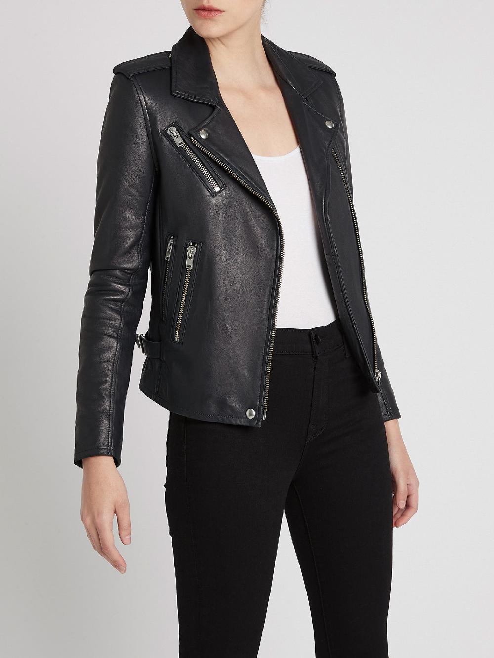 C & M Camilla And Marc Newhan Leather Jacket