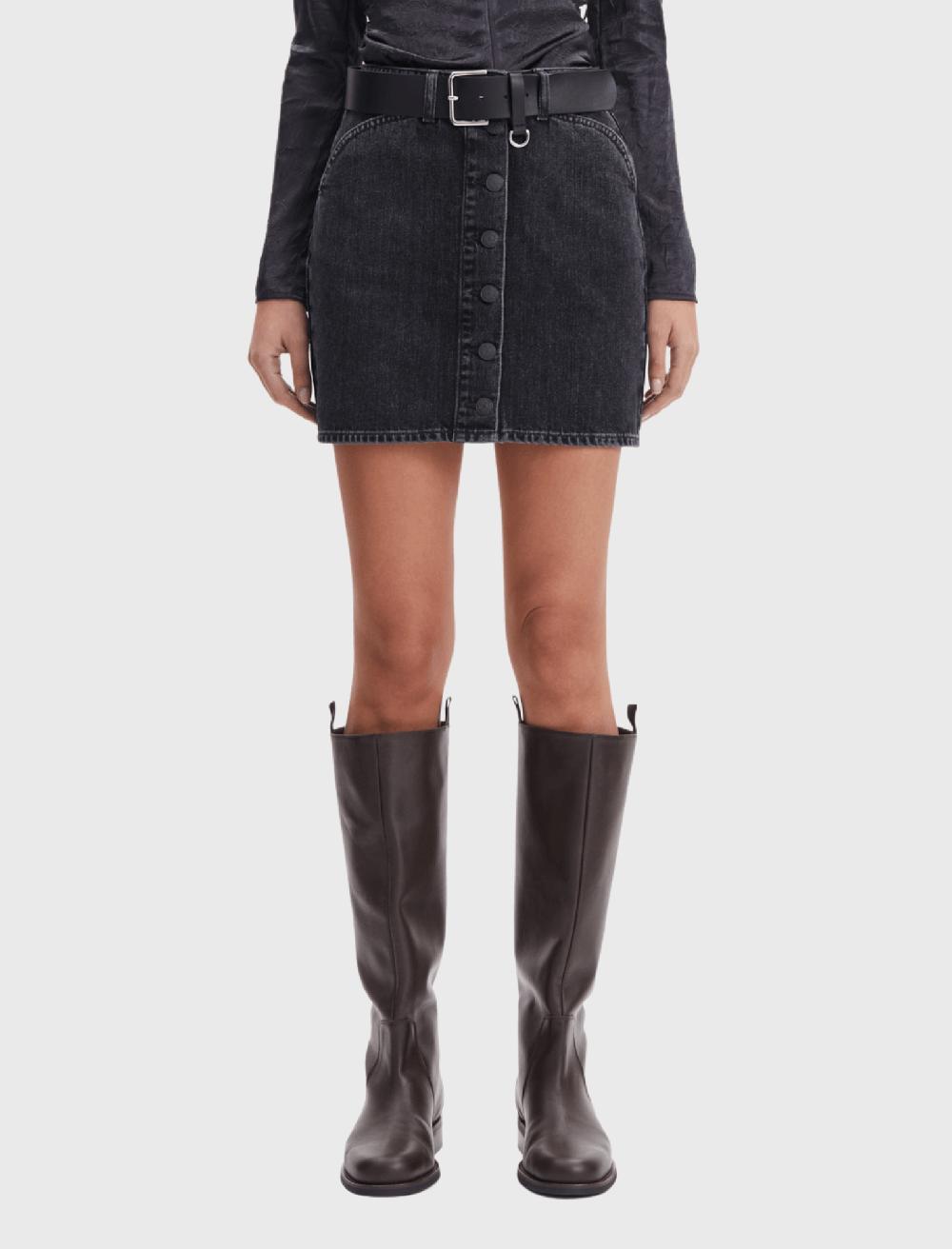 C & M Camilla And Marc Norma Denim Mini Skirt