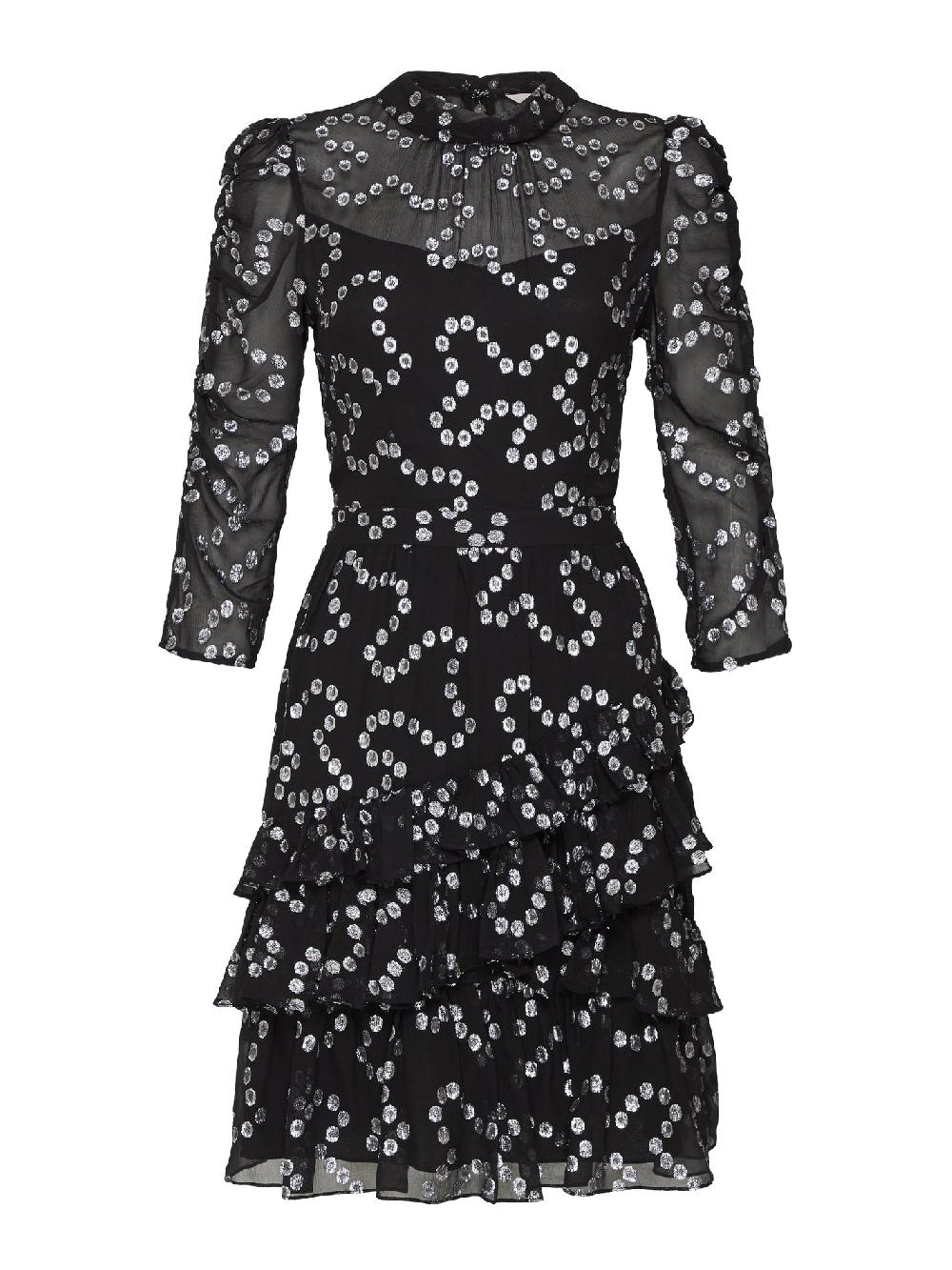 c & m camilla and marc Nuage Metallic Chifon Dress