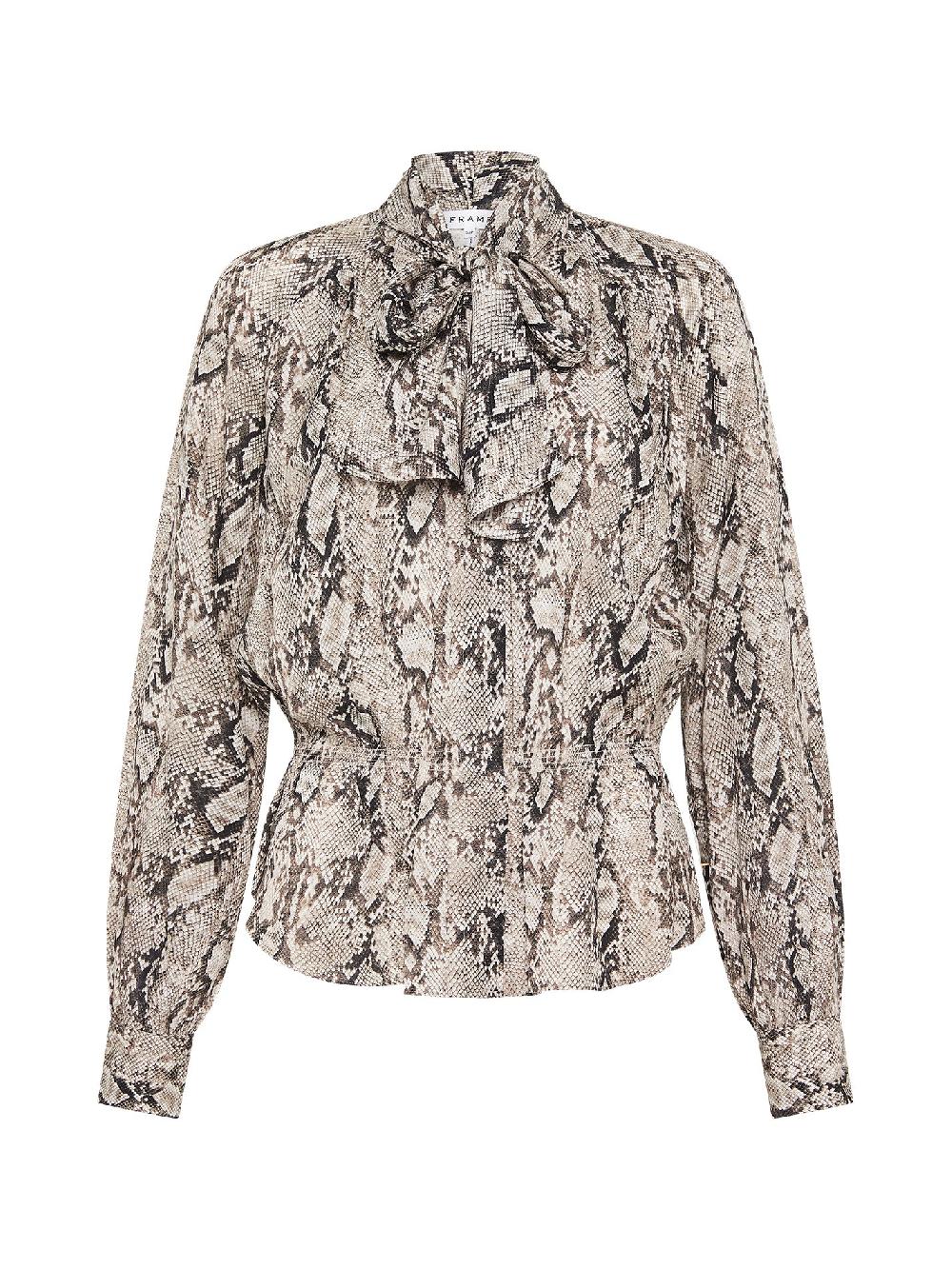 c & m camilla and marc Peplum Tie Blouse