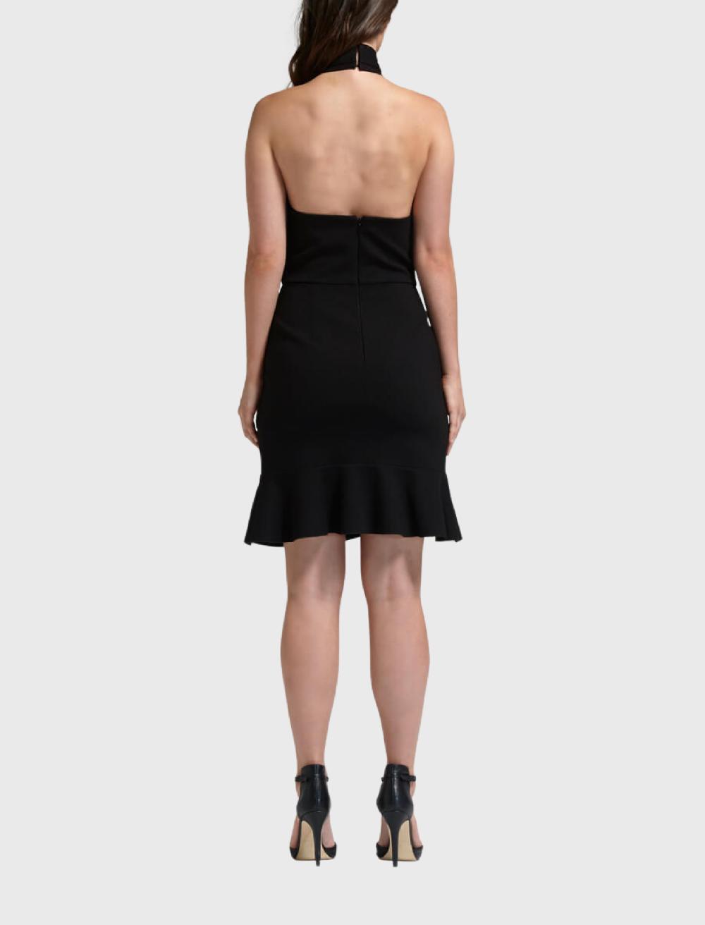 C & M Camilla And Marc Ponti Asymmetric Ruffle Dress