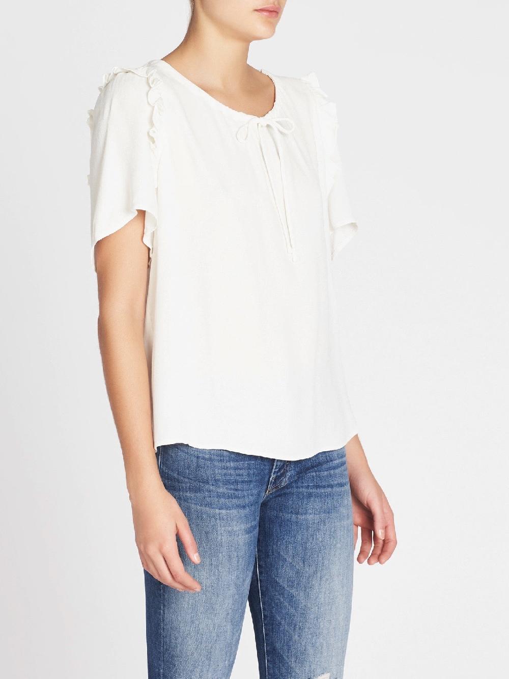 C & M Camilla And Marc Ruffle Raglan Top