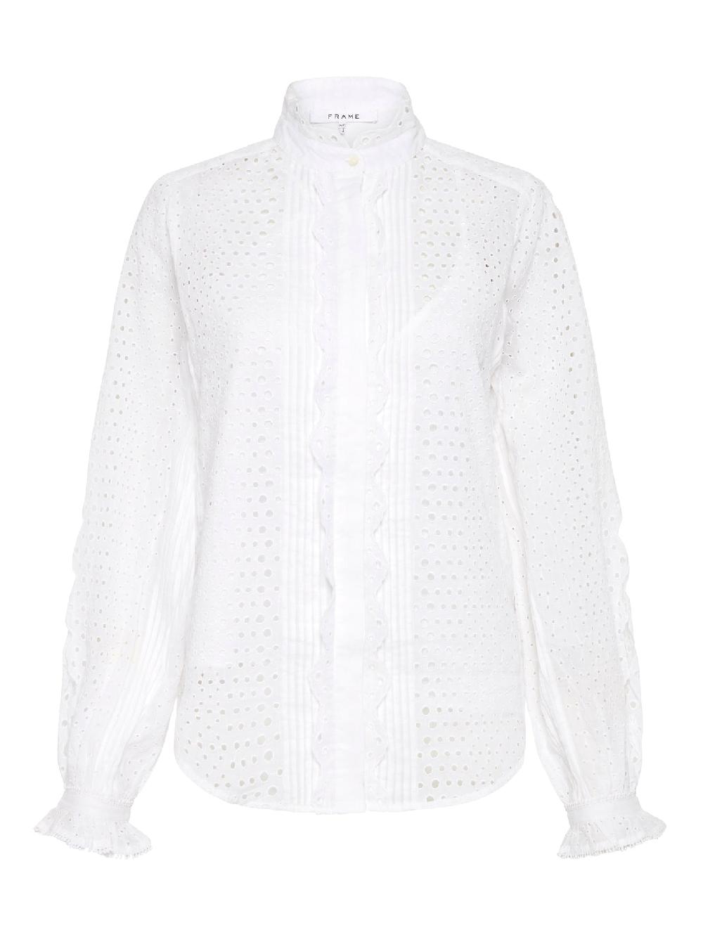 c & m camilla and marc Scallop Button Down Shirt