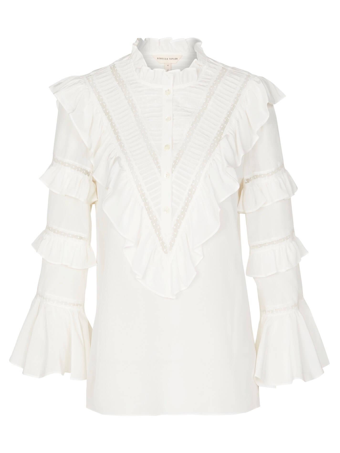 c & m camilla and marc Silk And Lace Top