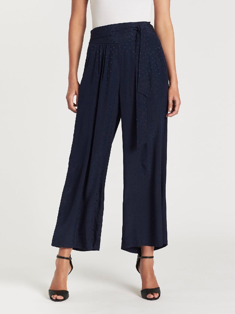 C & M Camilla And Marc Silk Jacquard Pant